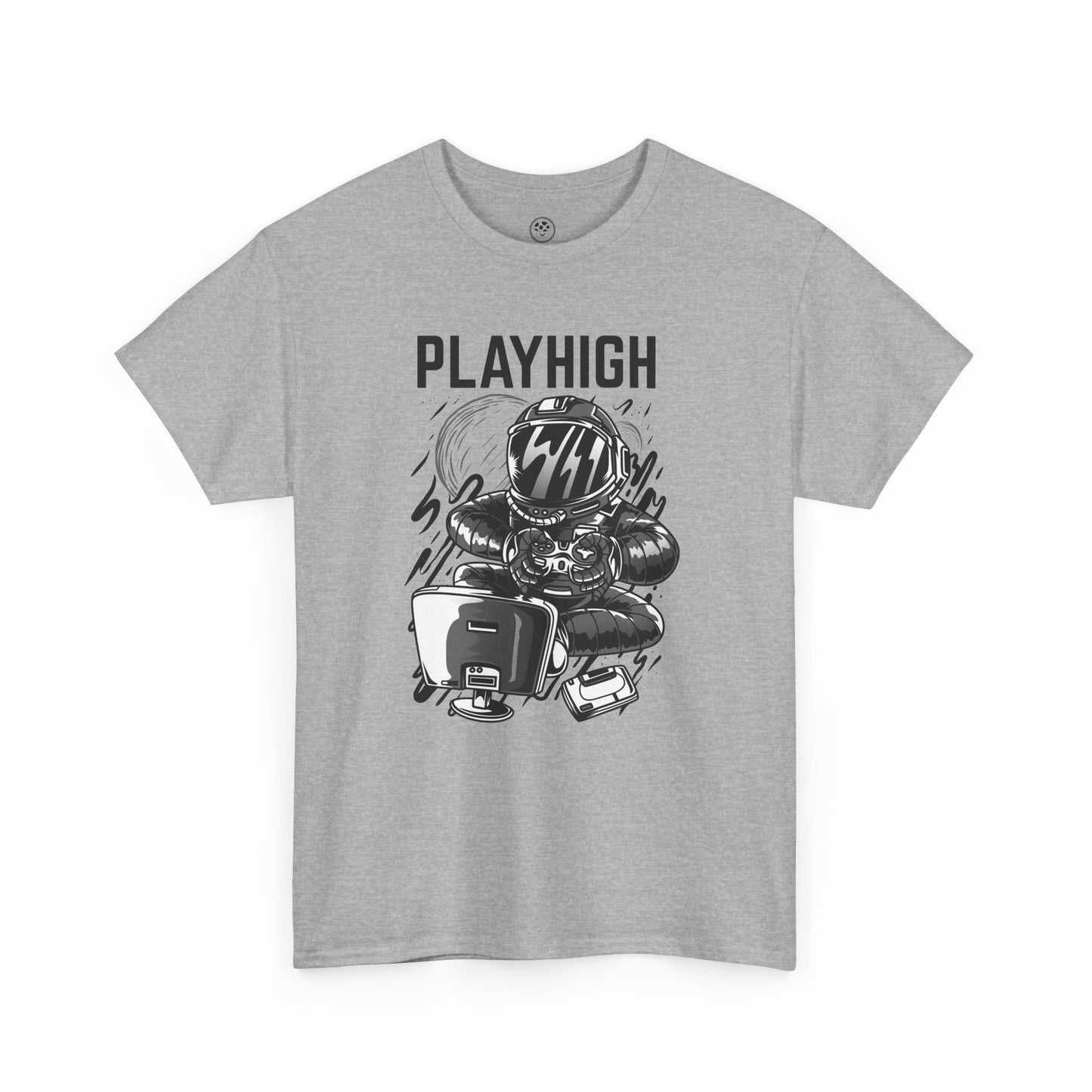 Astronaut Gaming T-Shirt – Retro Space Gamer Tee