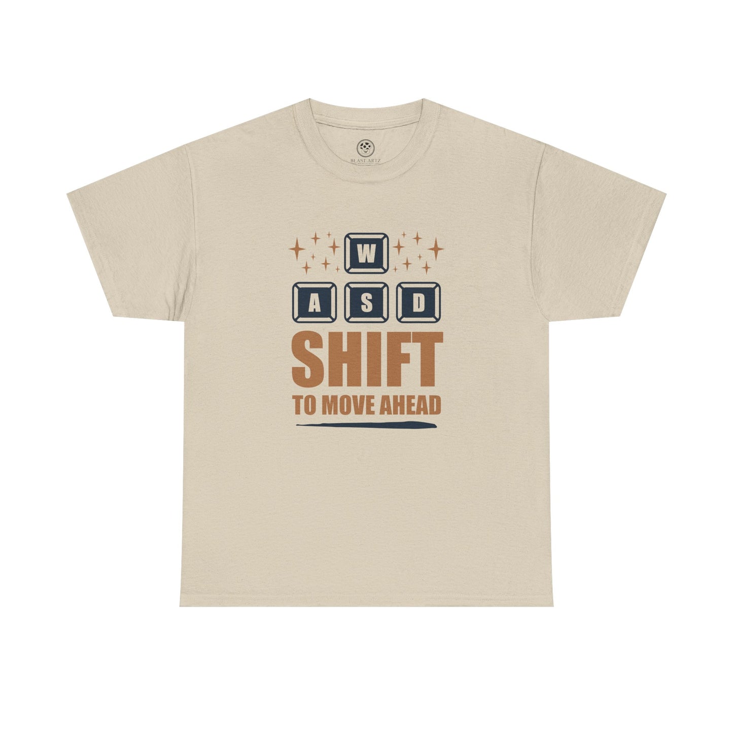 Shift to Move Ahead Tee – Funny PC Gamer Shirt