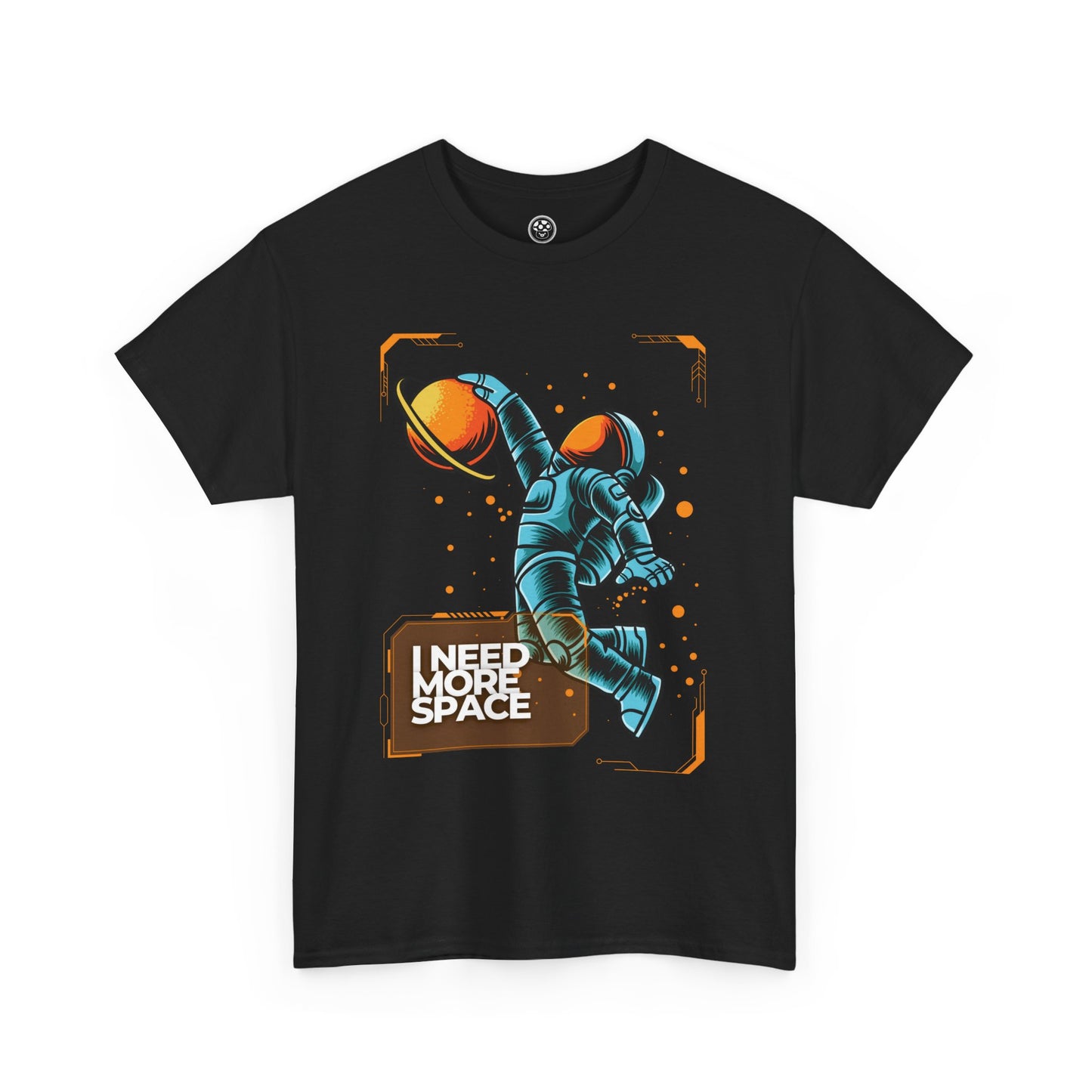 Need More Space Tee – Funny Astronaut Graphic Shirt
