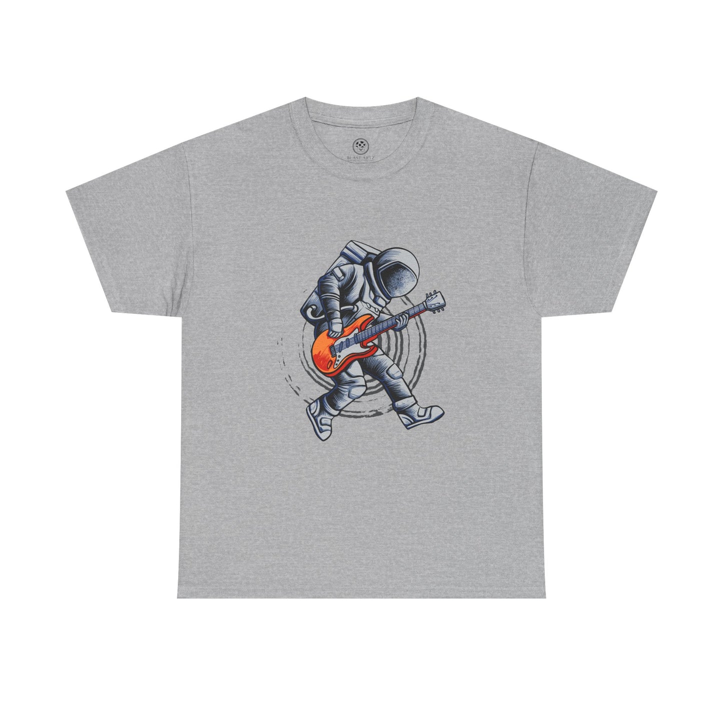 Astronaut Rocking Tee – Space Guitar Player Shirt