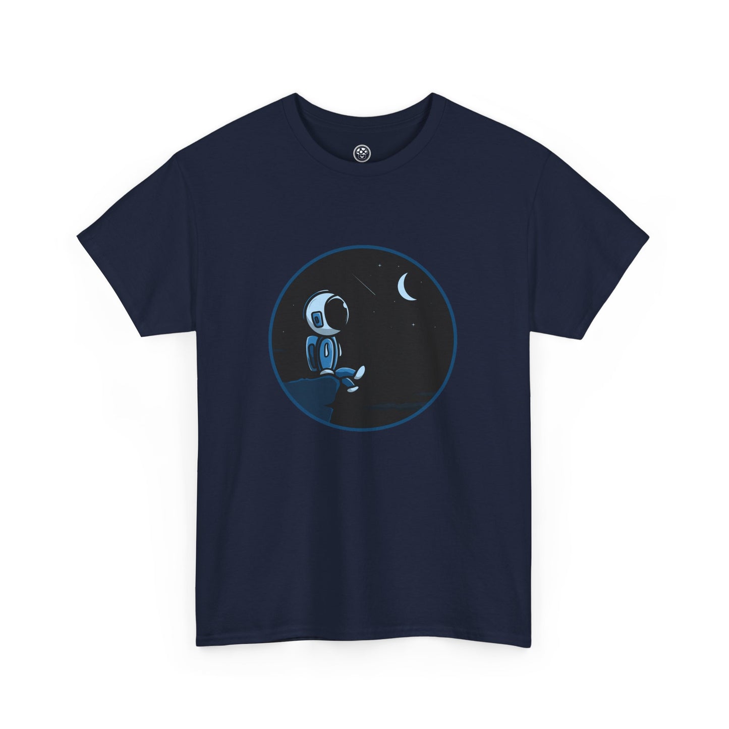Astronaut Moonlight T-Shirt – Space Dreamer Tee