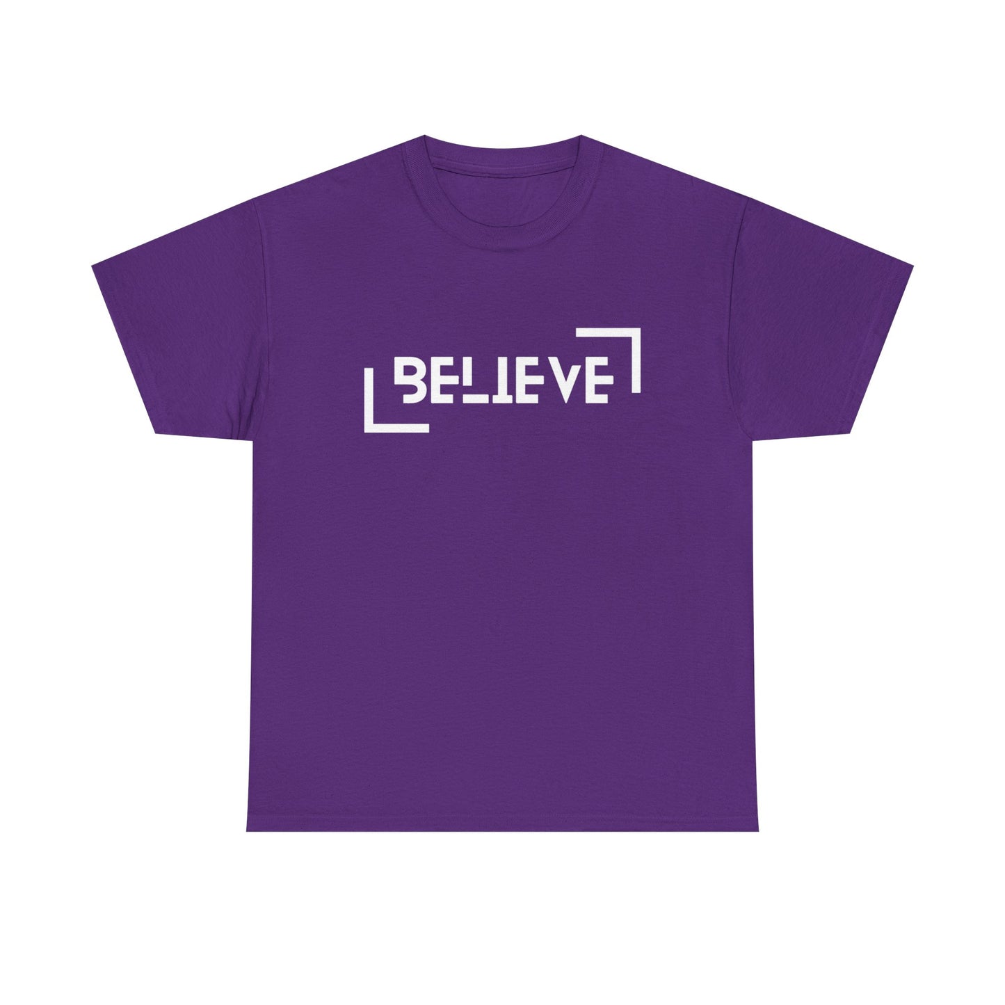 Believe Tee – Minimalist Motivational T-Shirt