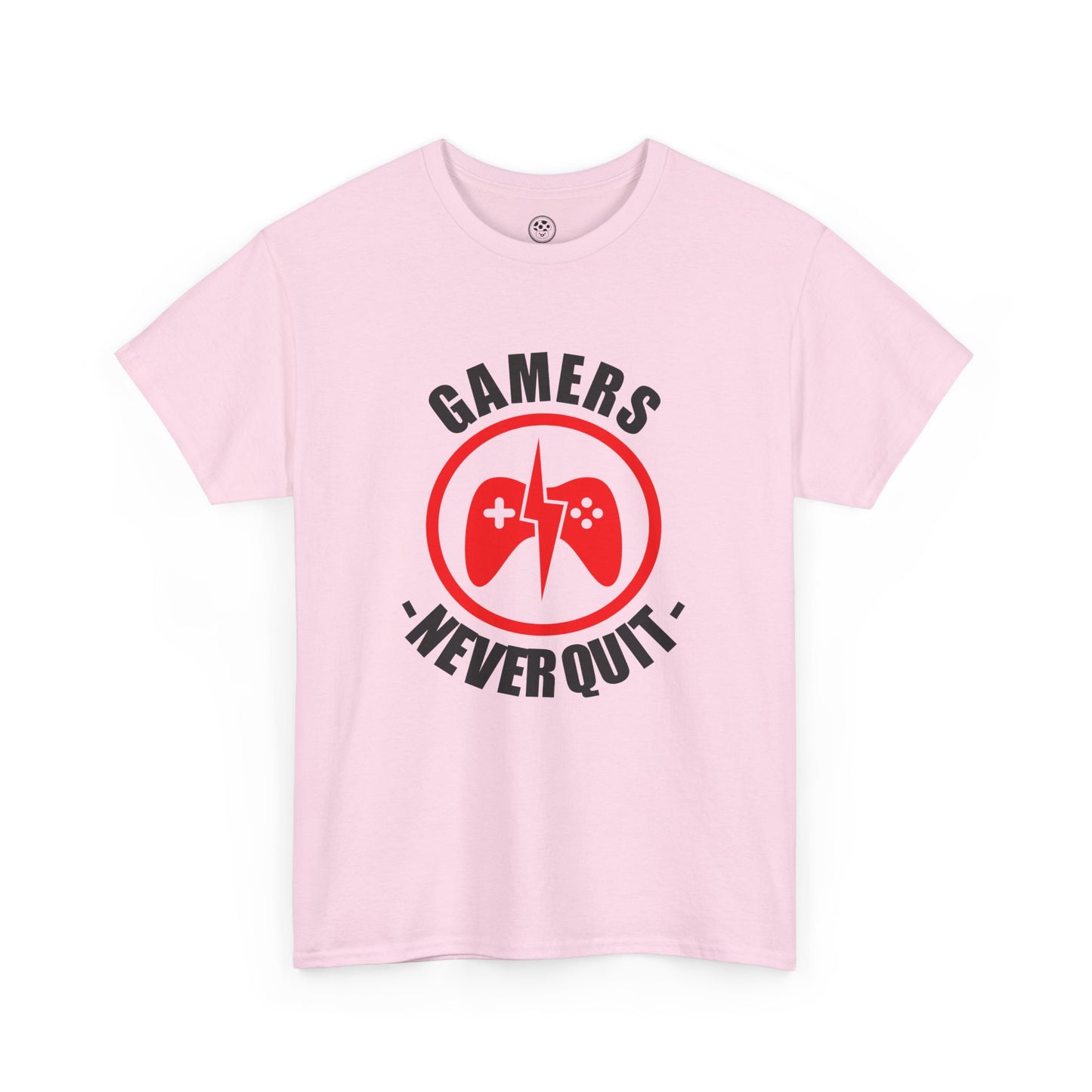 Gamers Never Quit Tee – Motivational Gamer Shirt