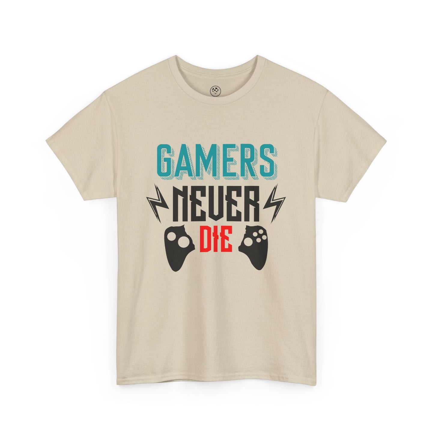 Gamers Never Die Tee – Cool Gaming Shirt