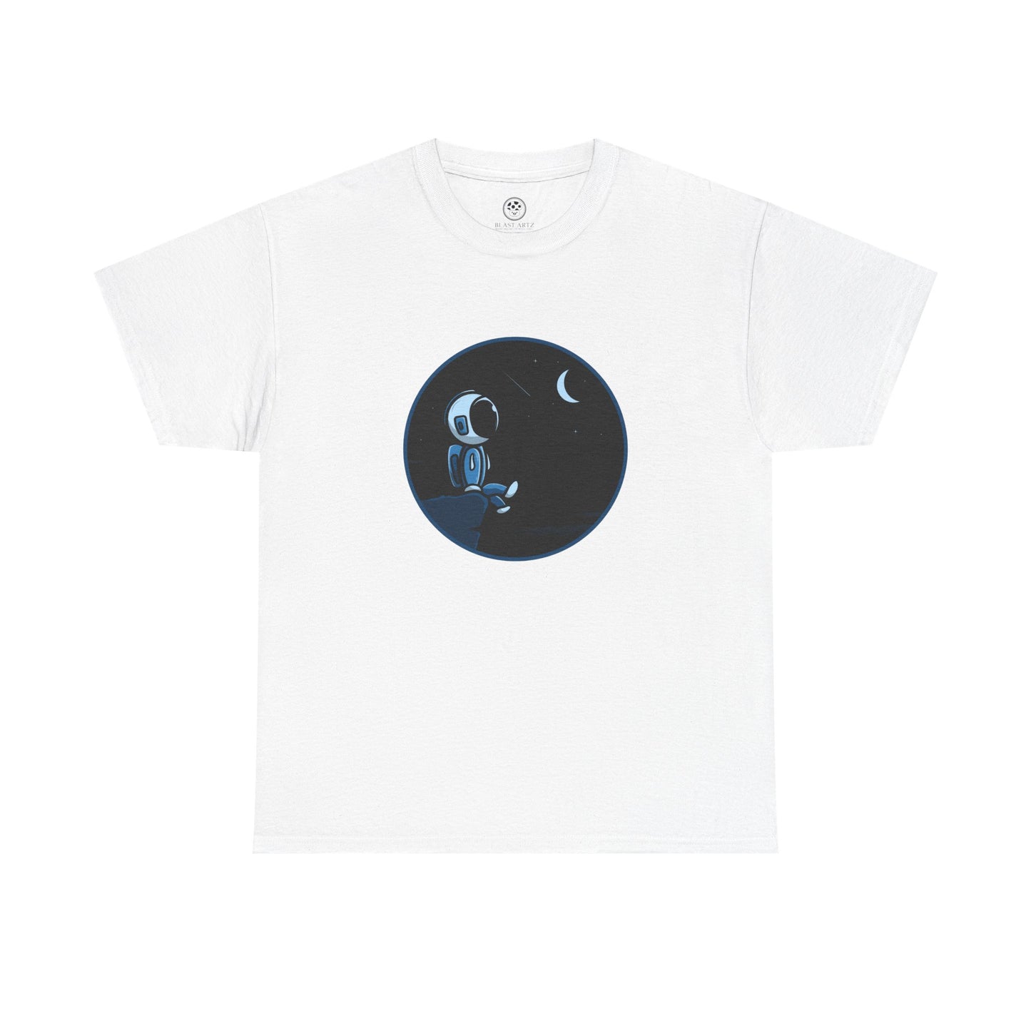 Astronaut Moonlight T-Shirt – Space Dreamer Tee