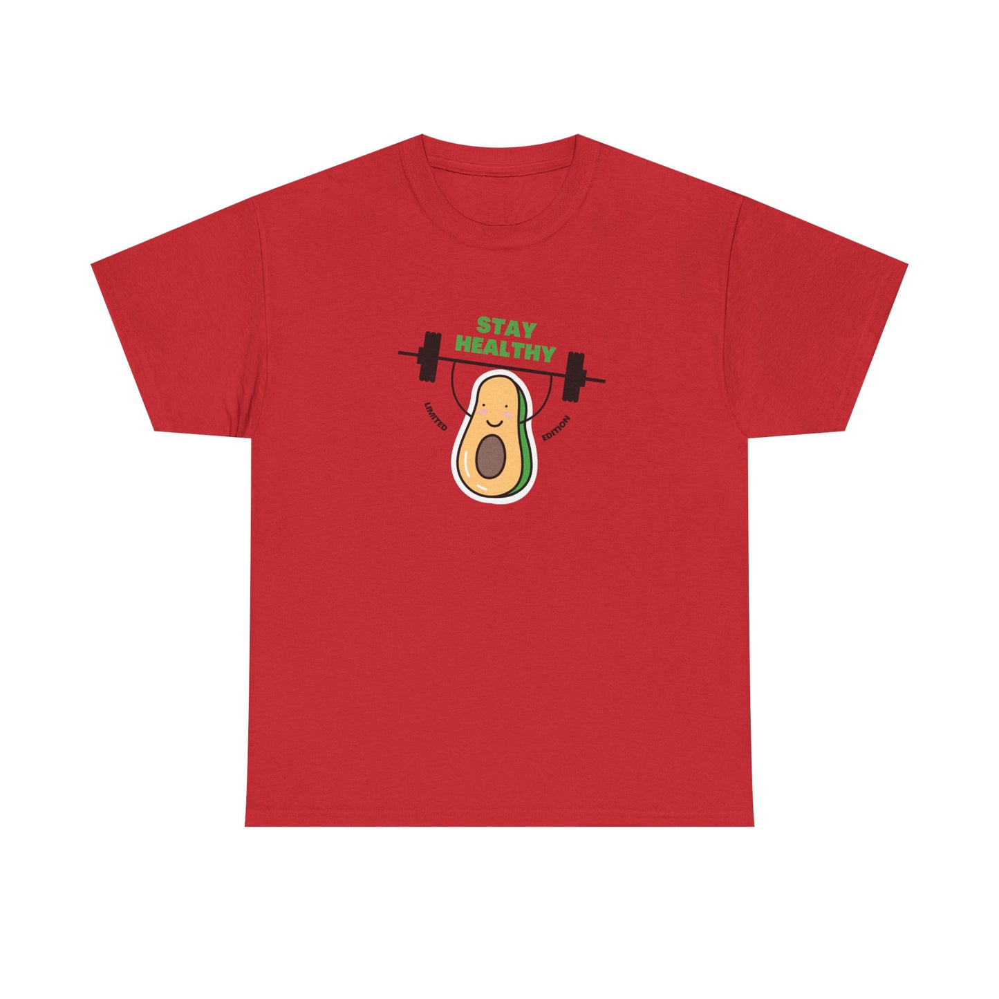 Stay Healthy Avocado Tee – Positive Cotton T-Shirt