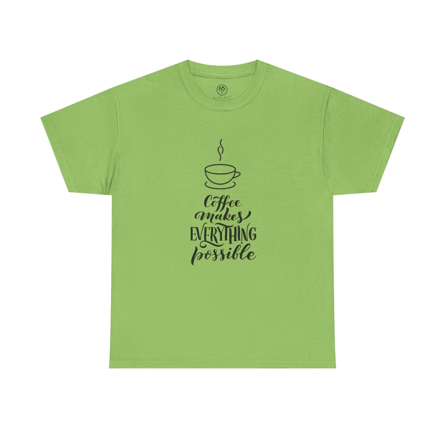 Coffee Makes Everything Possible Tee (White)