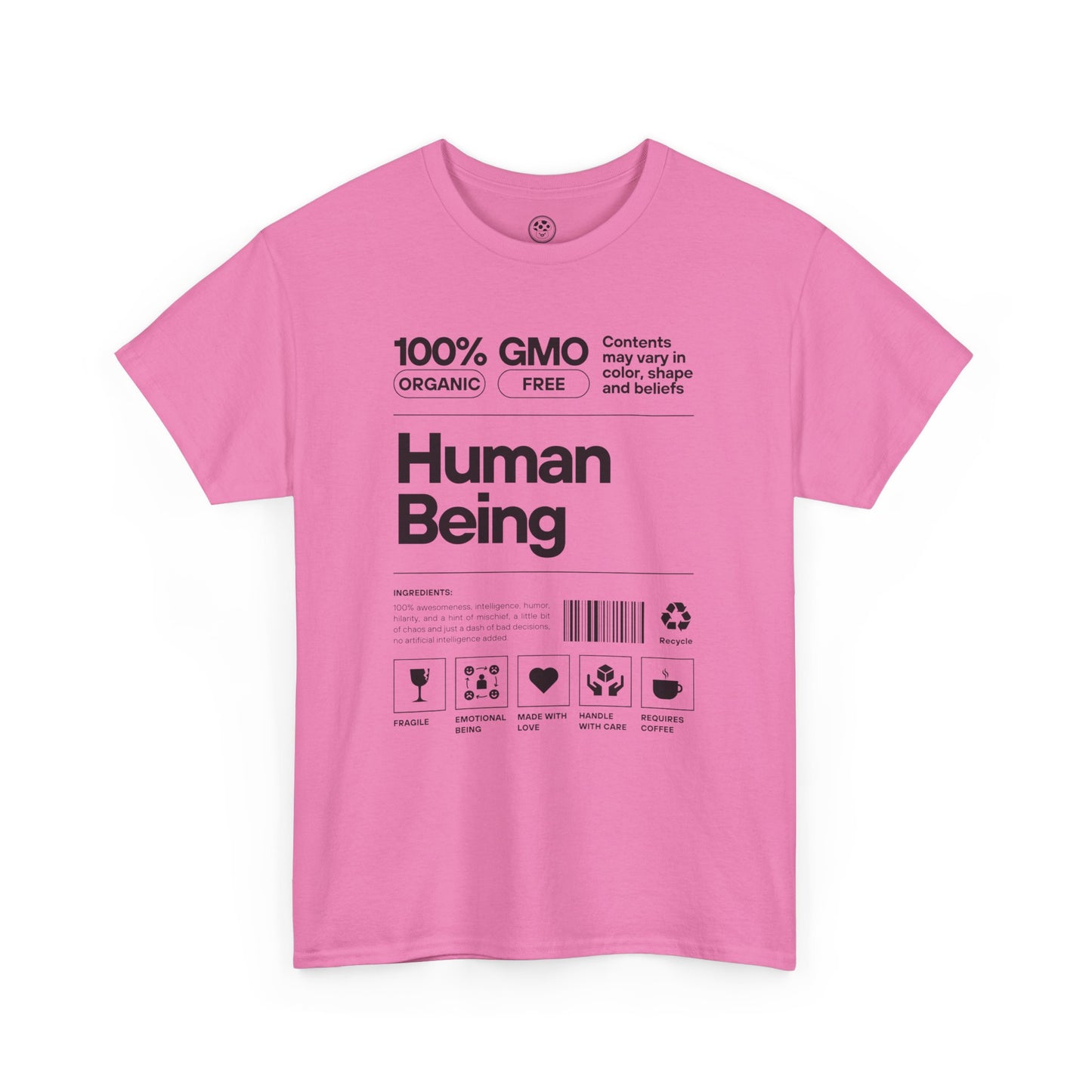 Human Being Spec Sheet Tee (White)