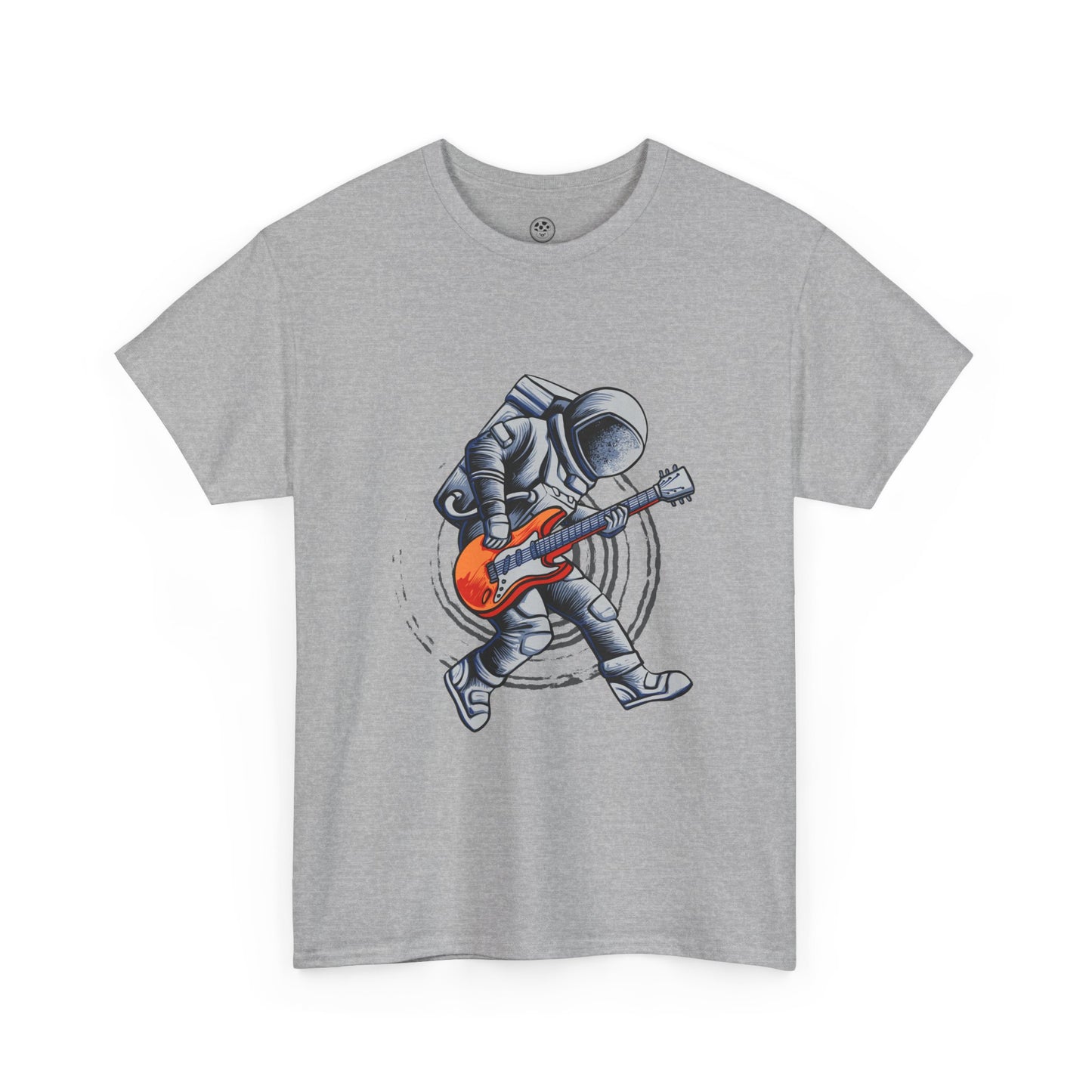 Astronaut Rocking Tee – Space Guitar Player Shirt