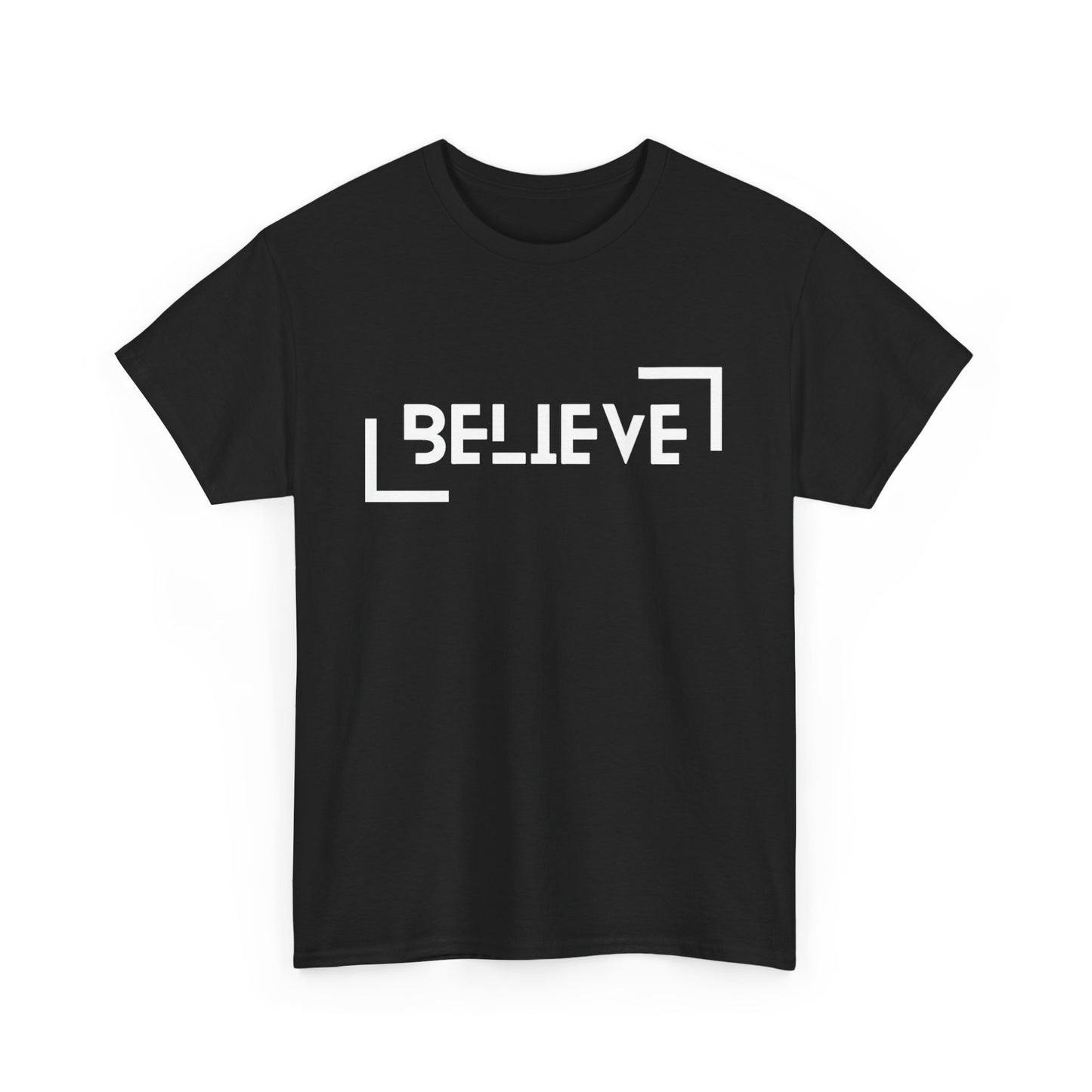 Believe Tee – Minimalist Motivational T-Shirt