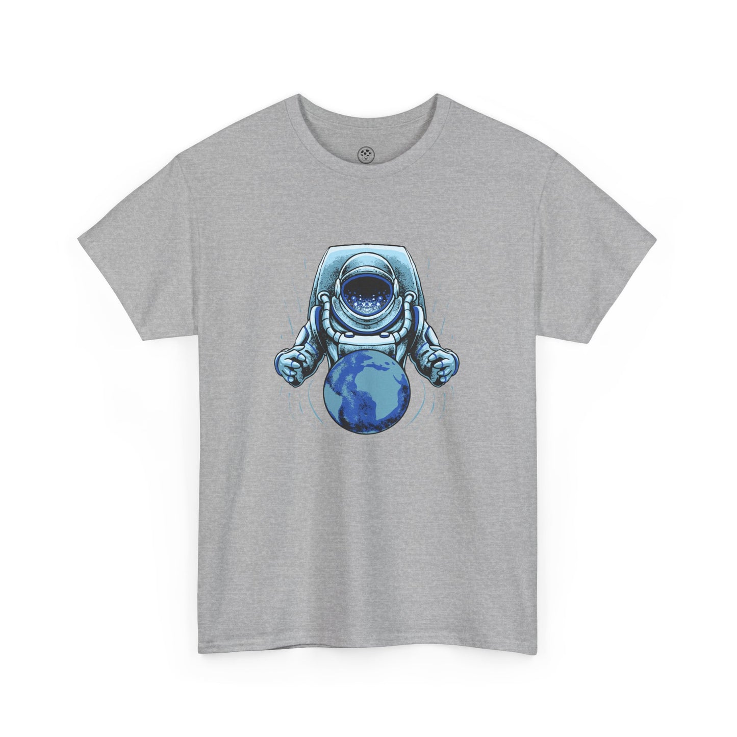 Astronaut Galaxy T-Shirt – Blue Cosmic Space Tee