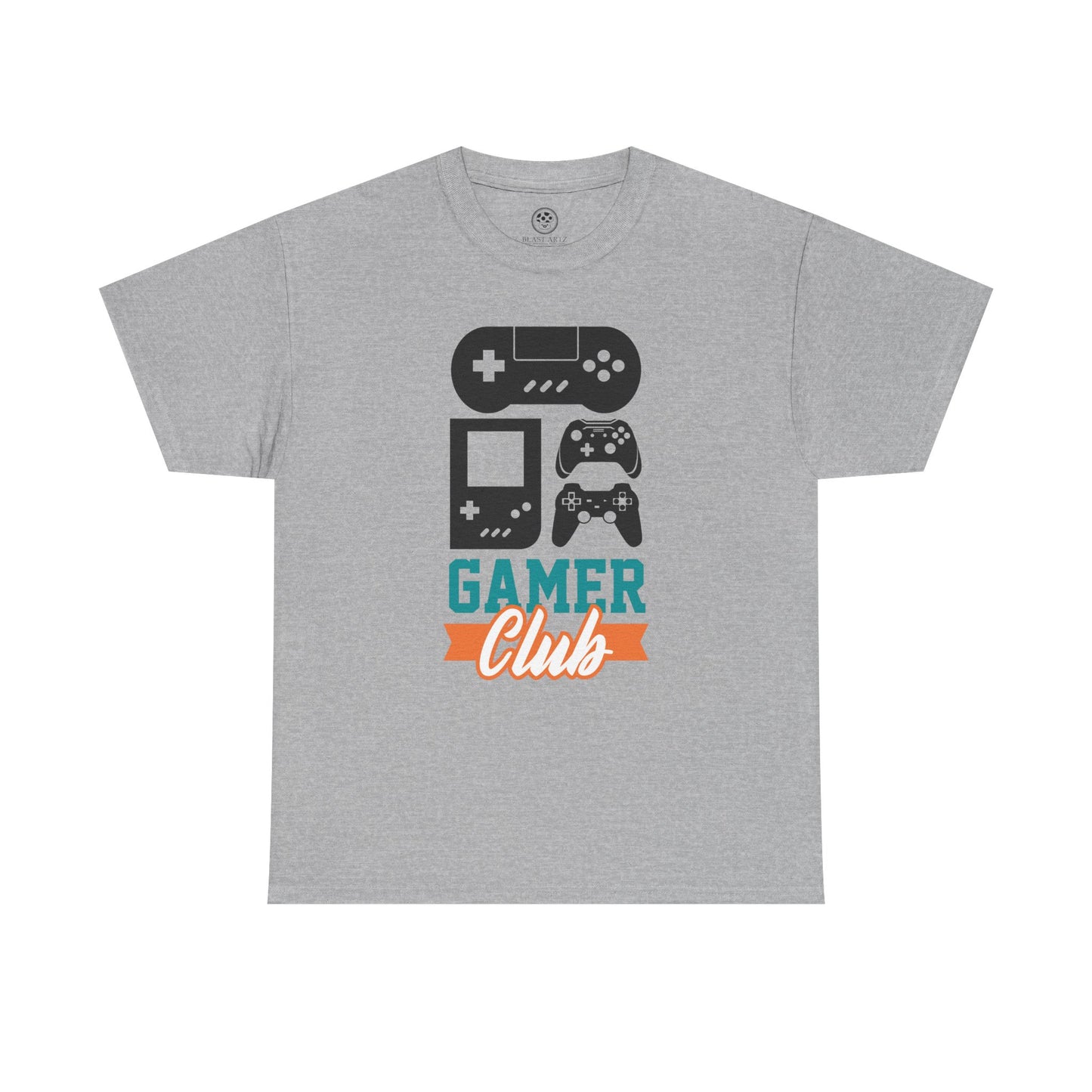 Gamer Club Tee – Retro Gaming Graphic Shirt