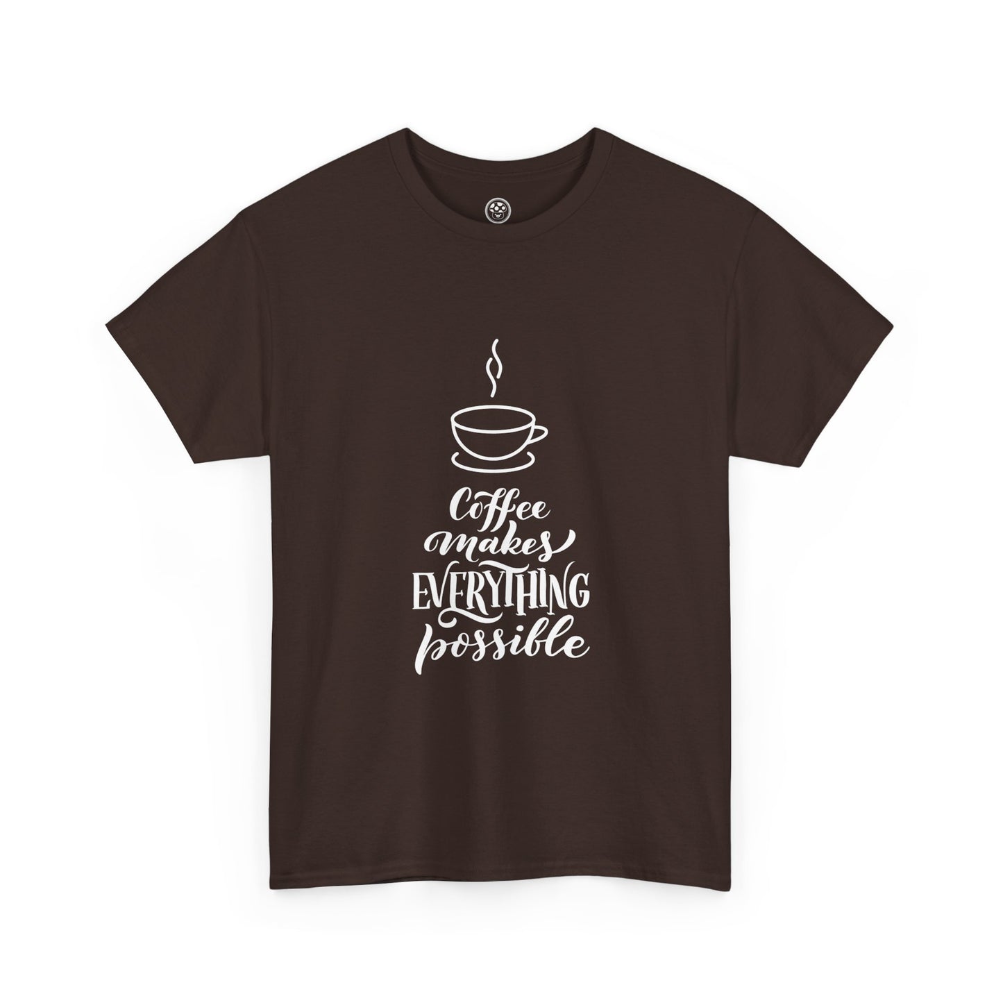 Coffee Makes Everything Possible Tee (Black)