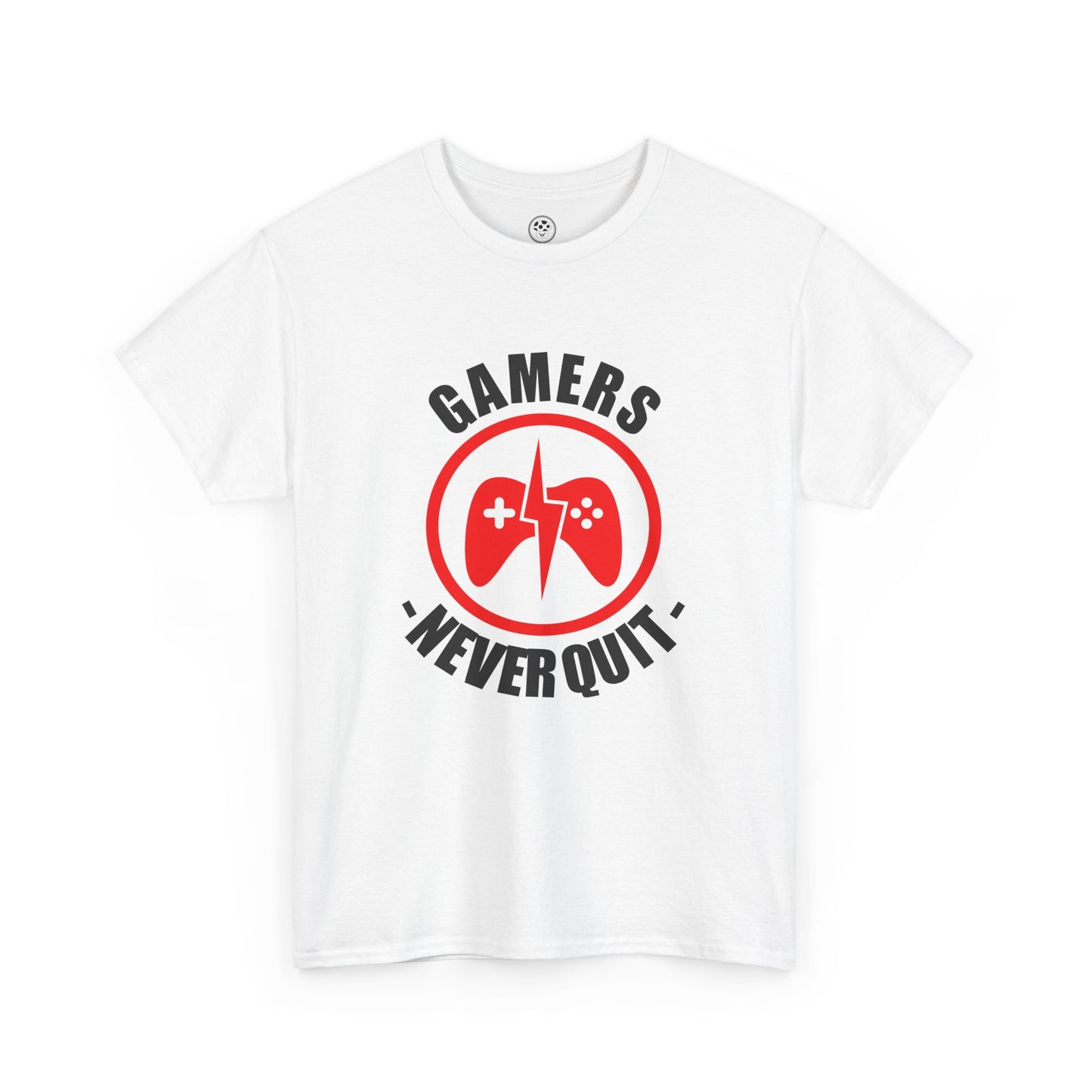 Gamers Never Quit Tee – Motivational Gamer Shirt