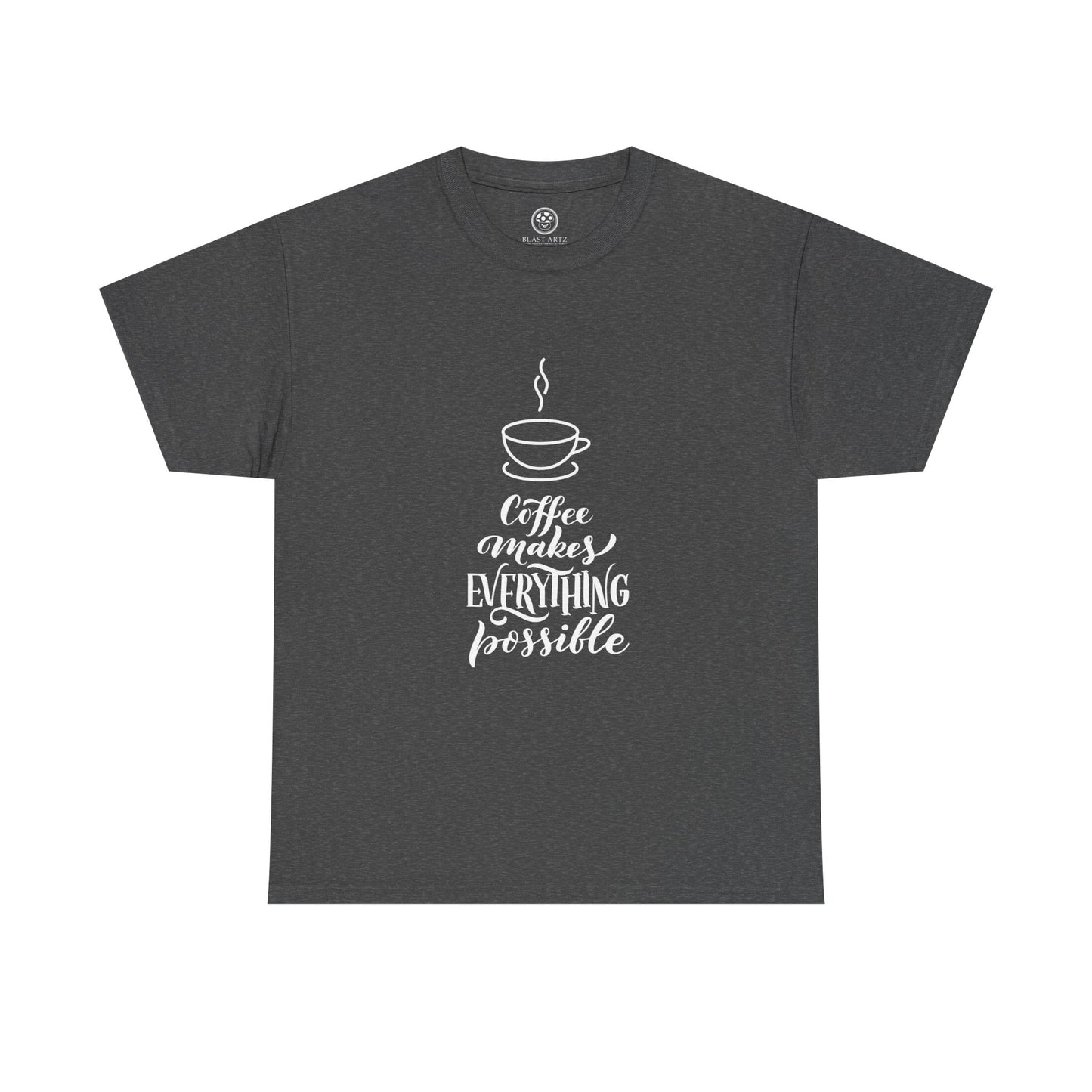 Coffee Makes Everything Possible Tee (Black)