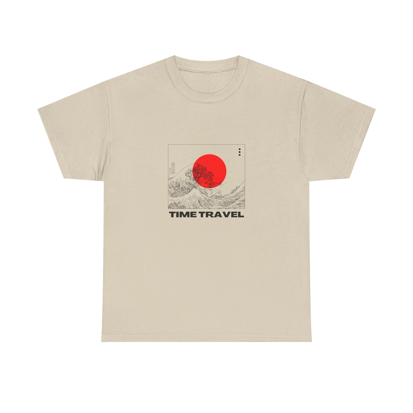 Time Travel Waves Tee – Japanese Red Sun Shirt