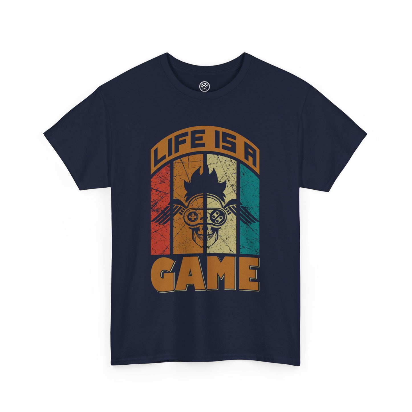 Life is a Game Tee – Retro Gamer Graphic Shirt