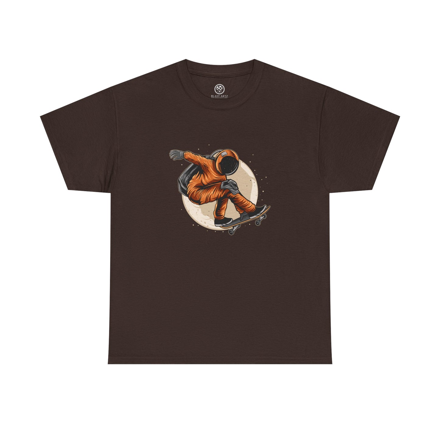 Astronaut Skating T-Shirt – Cosmic Skater Space Tee