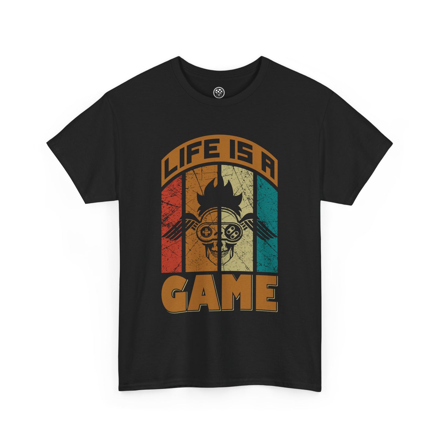 Life is a Game Tee – Retro Gamer Graphic Shirt