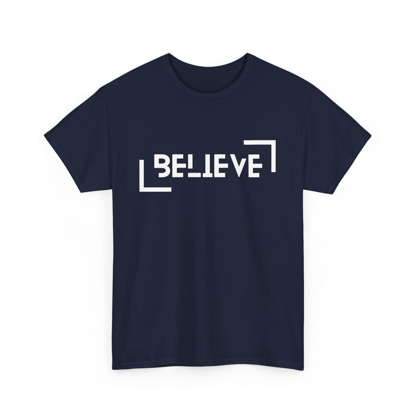 Believe Tee – Minimalist Motivational T-Shirt