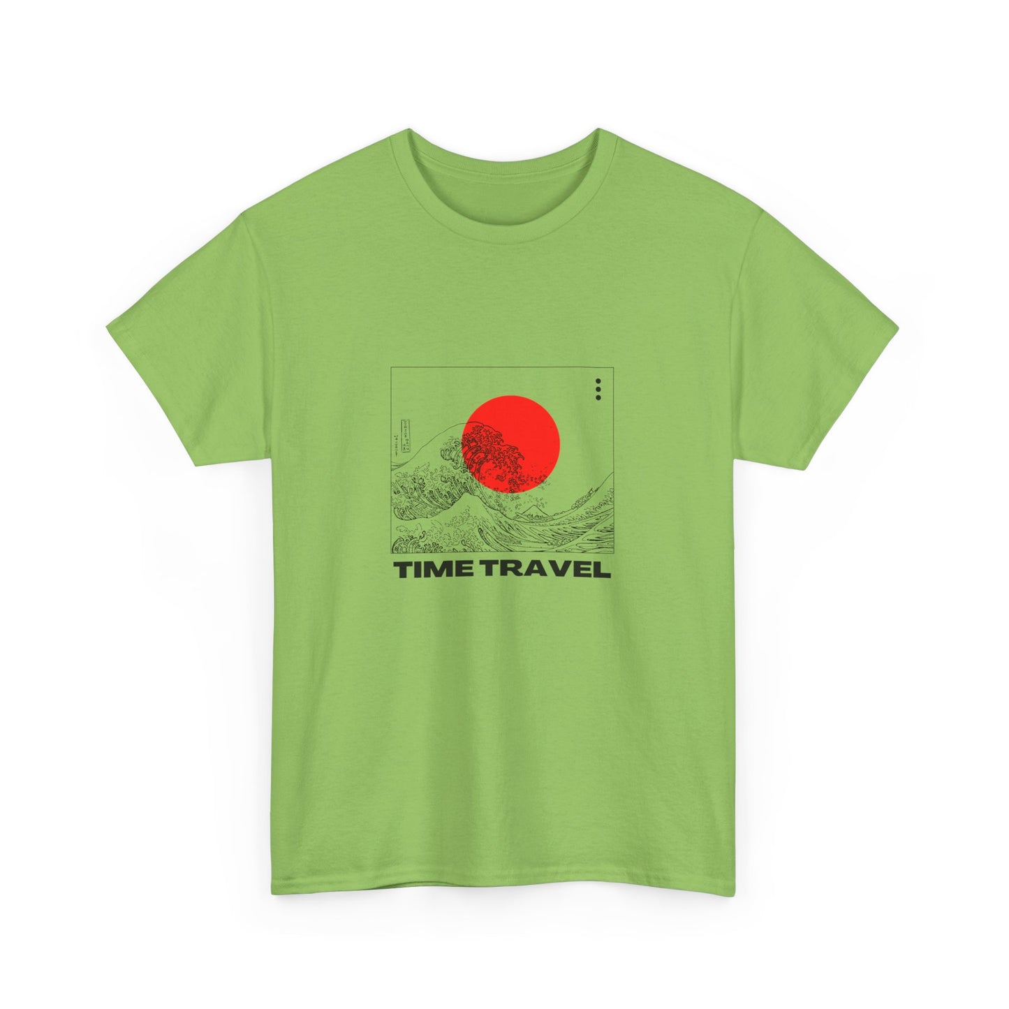 Time Travel Waves Tee – Japanese Red Sun Shirt