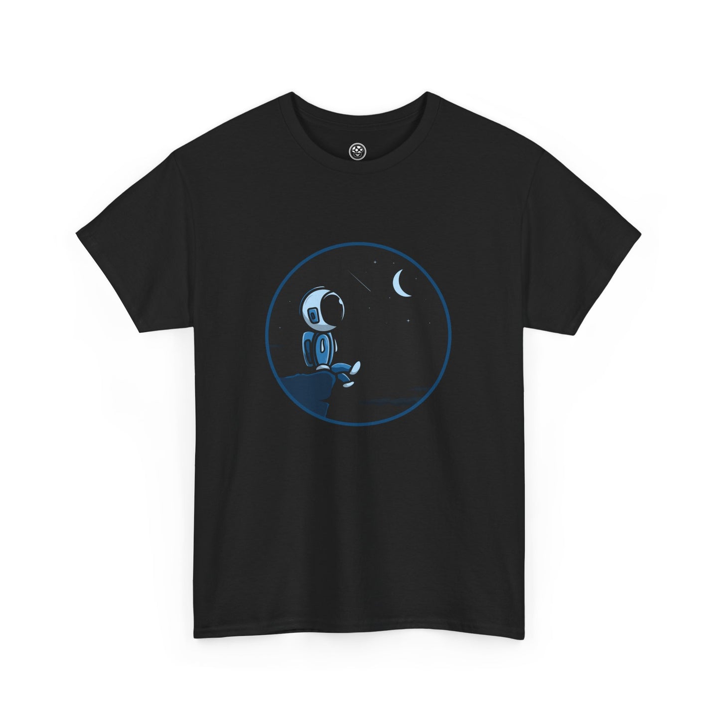 Astronaut Moonlight T-Shirt – Space Dreamer Tee