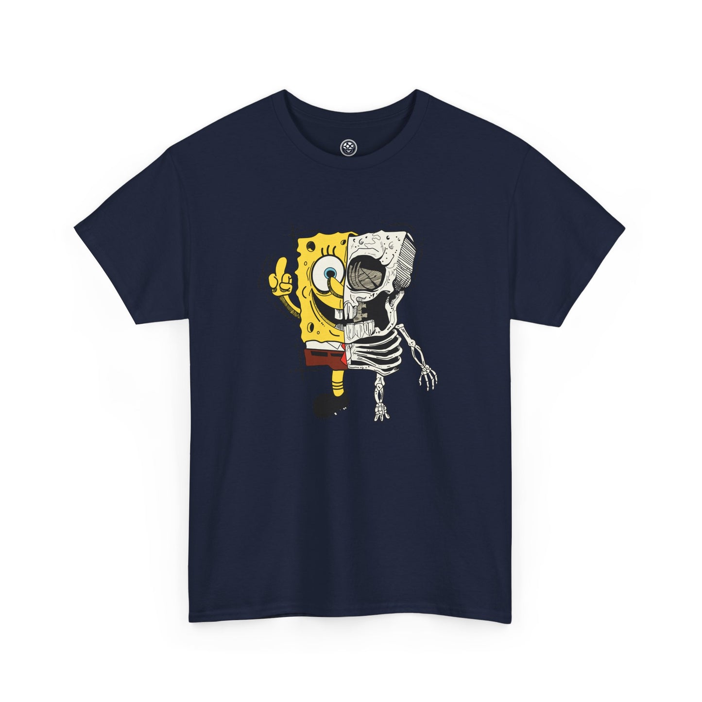Sponge Skeleton Tee – Funny Skeleton Parody Shirt