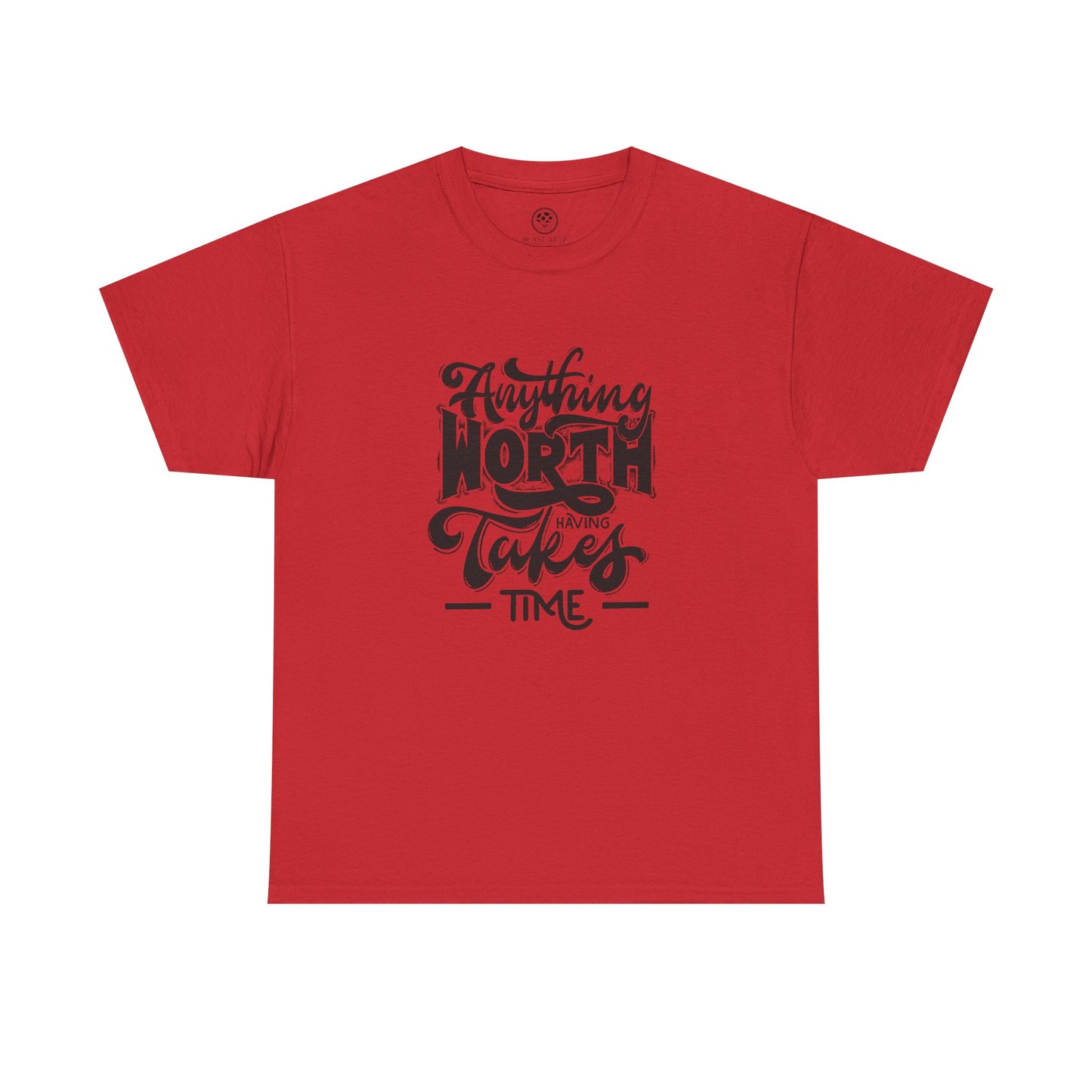 Worth Having White Tee – Motivational Gaming Shirt
