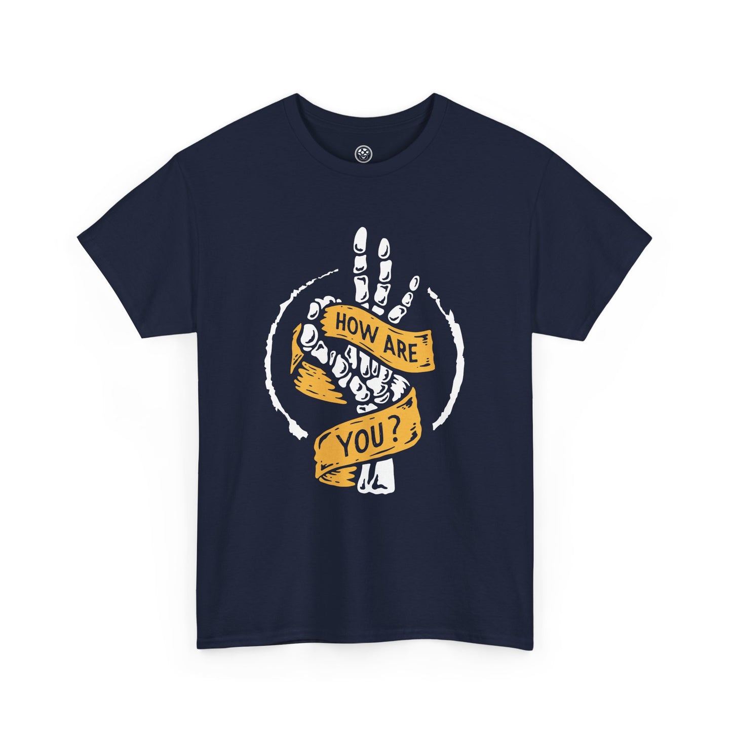 How Are You Tee – Skeleton Hand Shirt