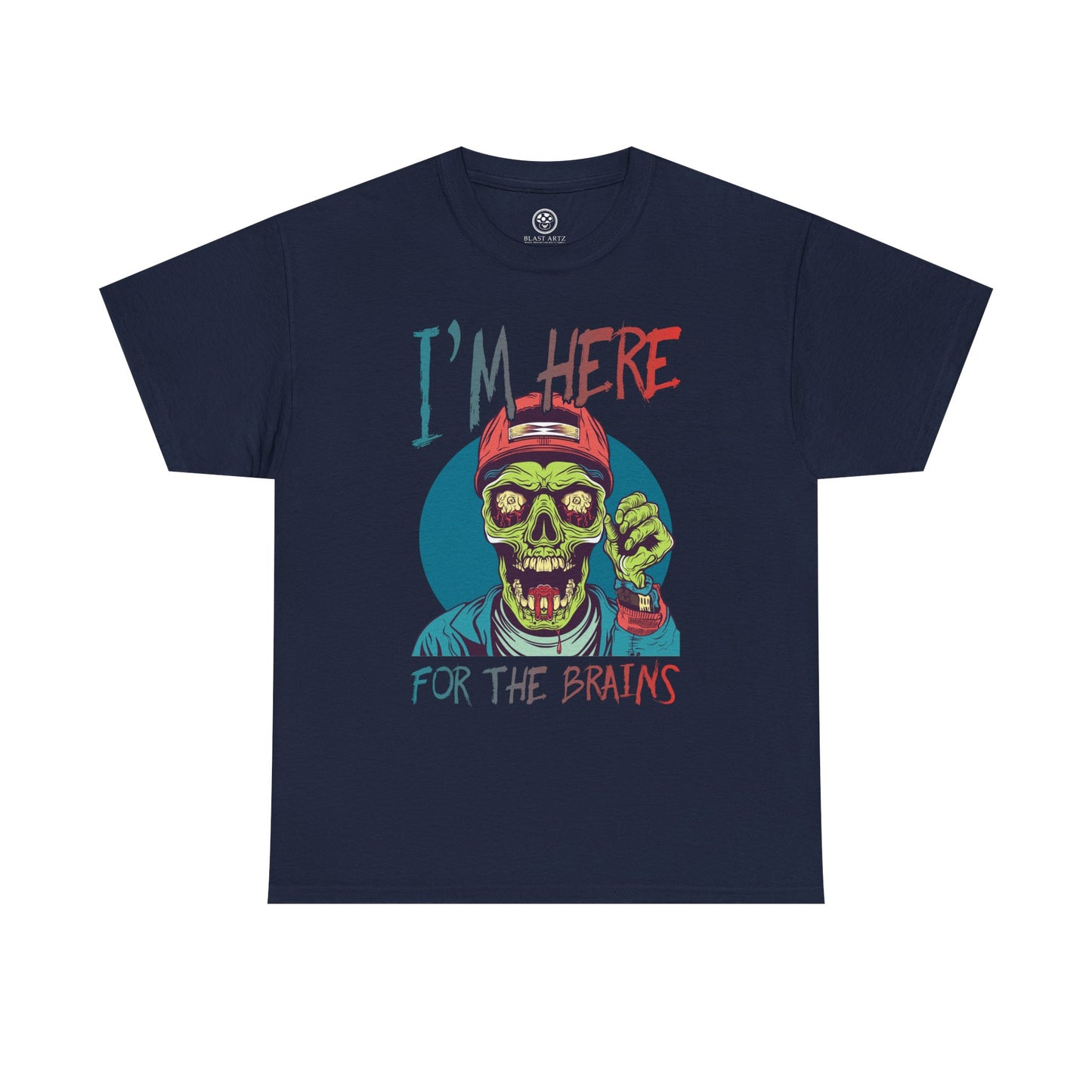 Love of Brains Zombie Tee – Creepy Undead Horror T-Shirt