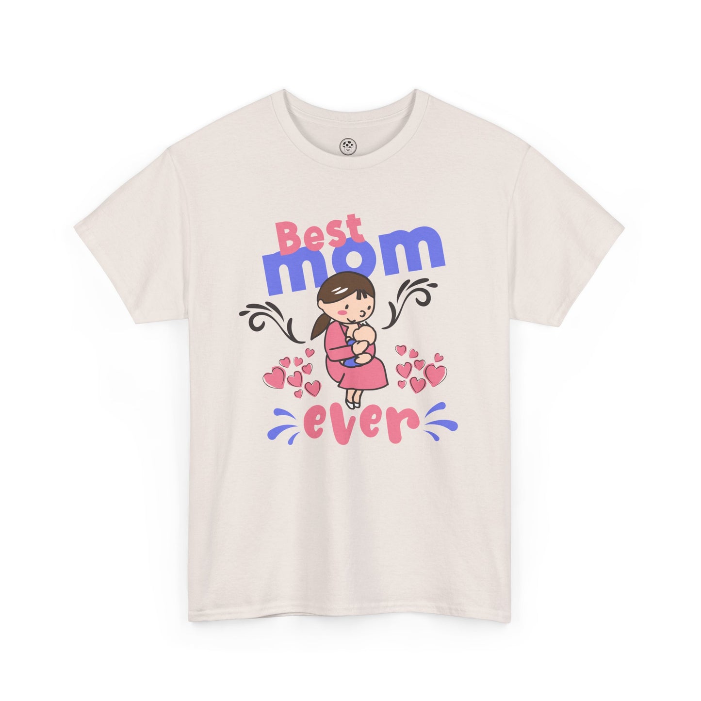 Best Mom Ever Tee – Cute Graphic Mother’s Day Shirt