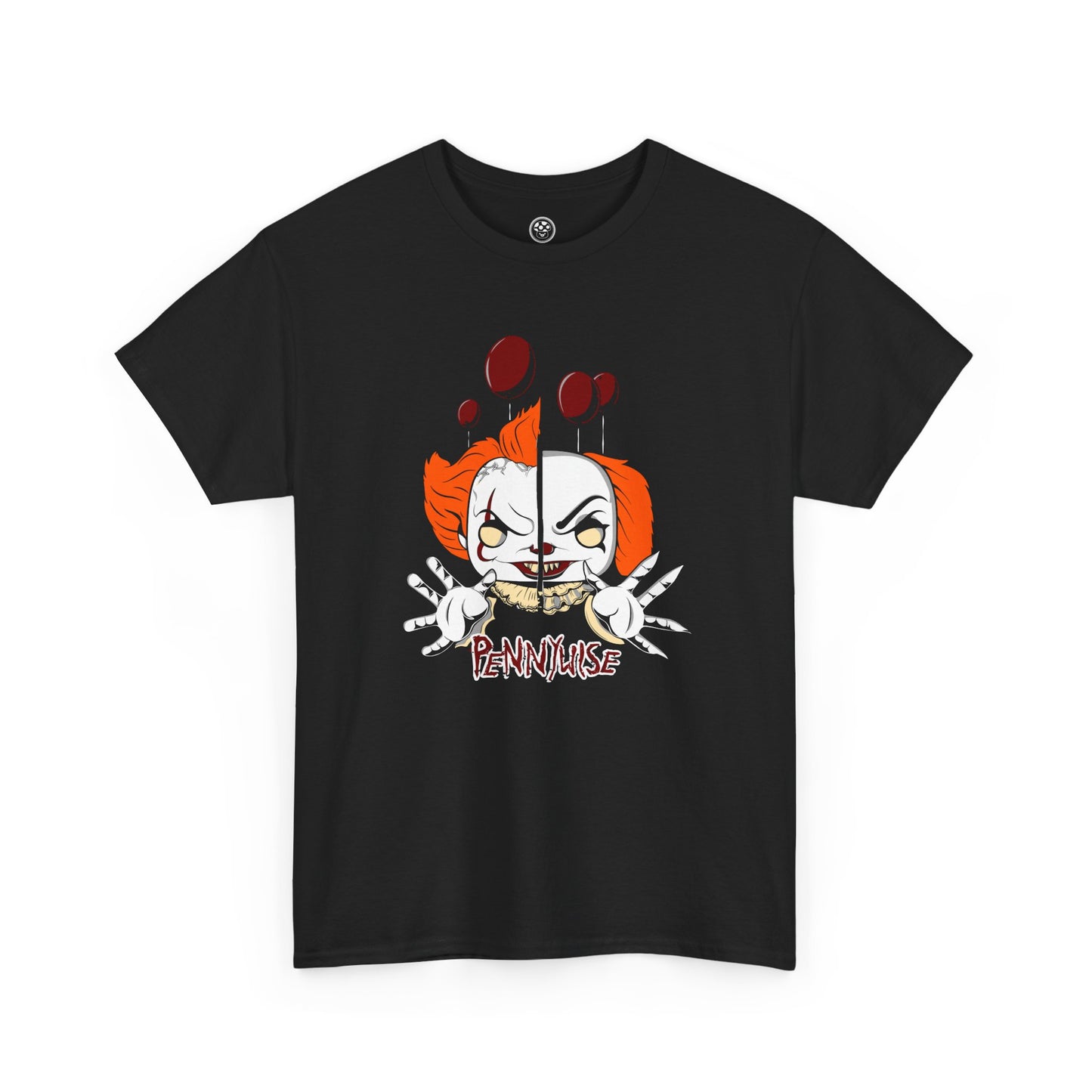 Wicked Jester Tee – Gothic Carnival Horror Shirt