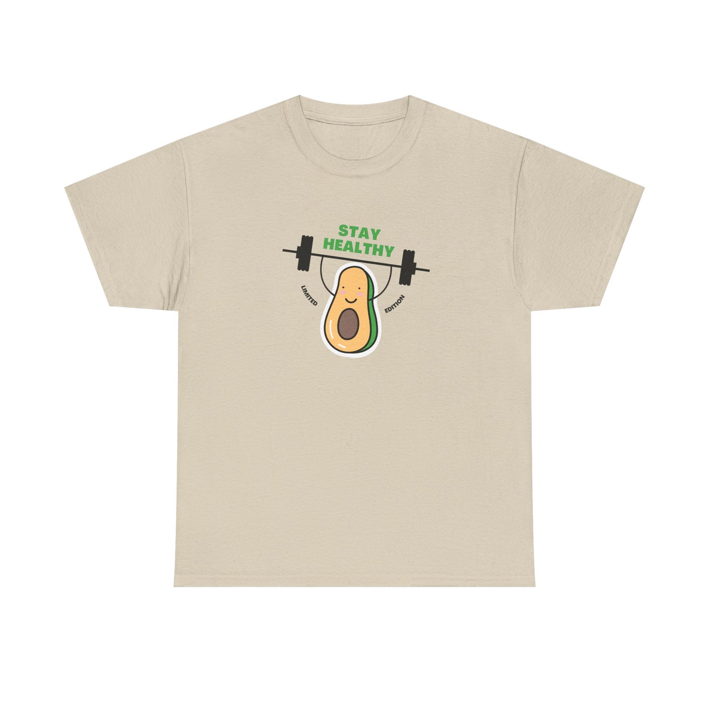 Stay Healthy Avocado Tee – Positive Cotton T-Shirt