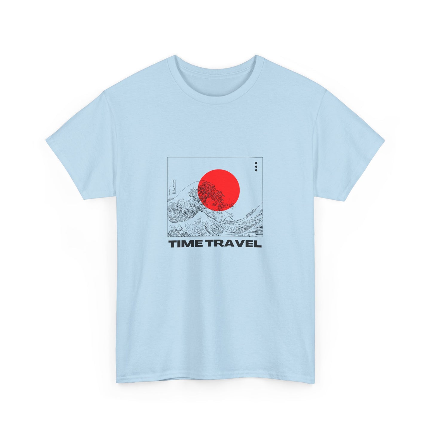 Time Travel Waves Tee – Japanese Red Sun Shirt