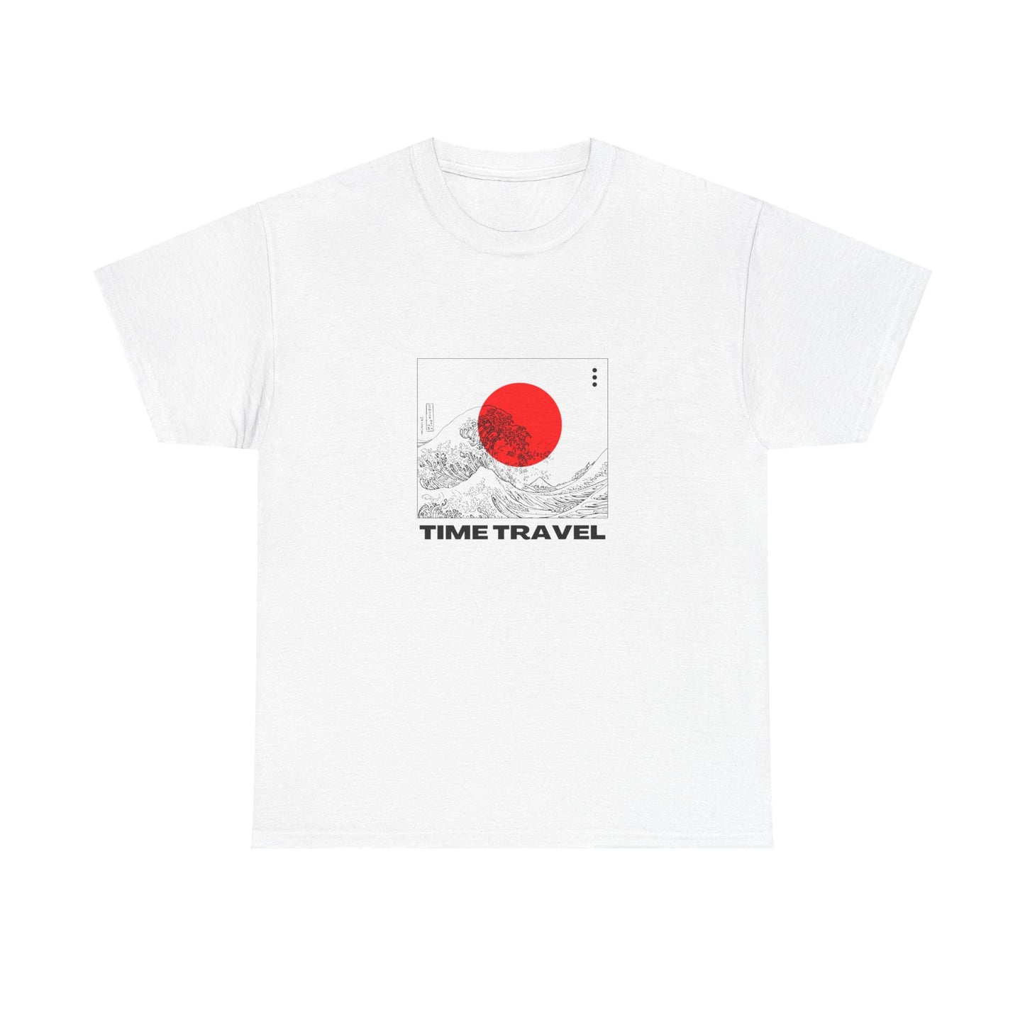 Time Travel Waves Tee – Japanese Red Sun Shirt