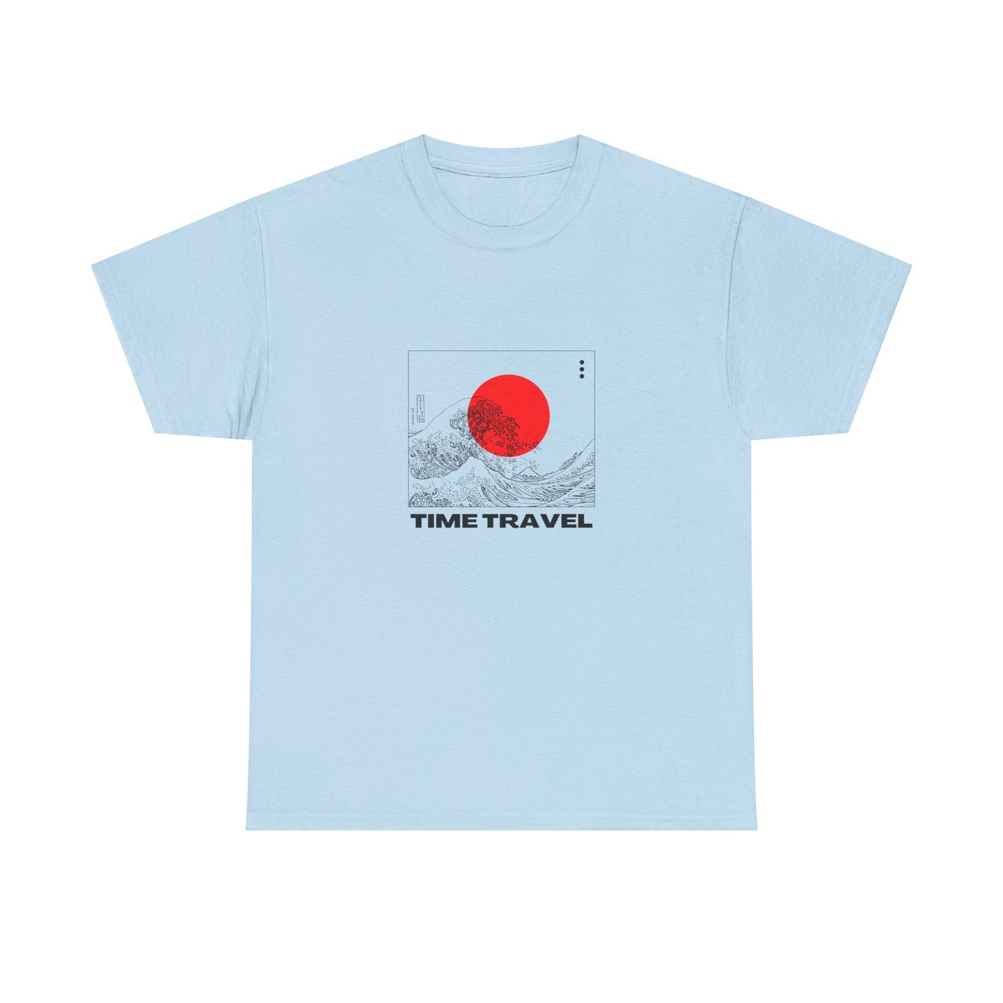 Time Travel Waves Tee – Japanese Red Sun Shirt