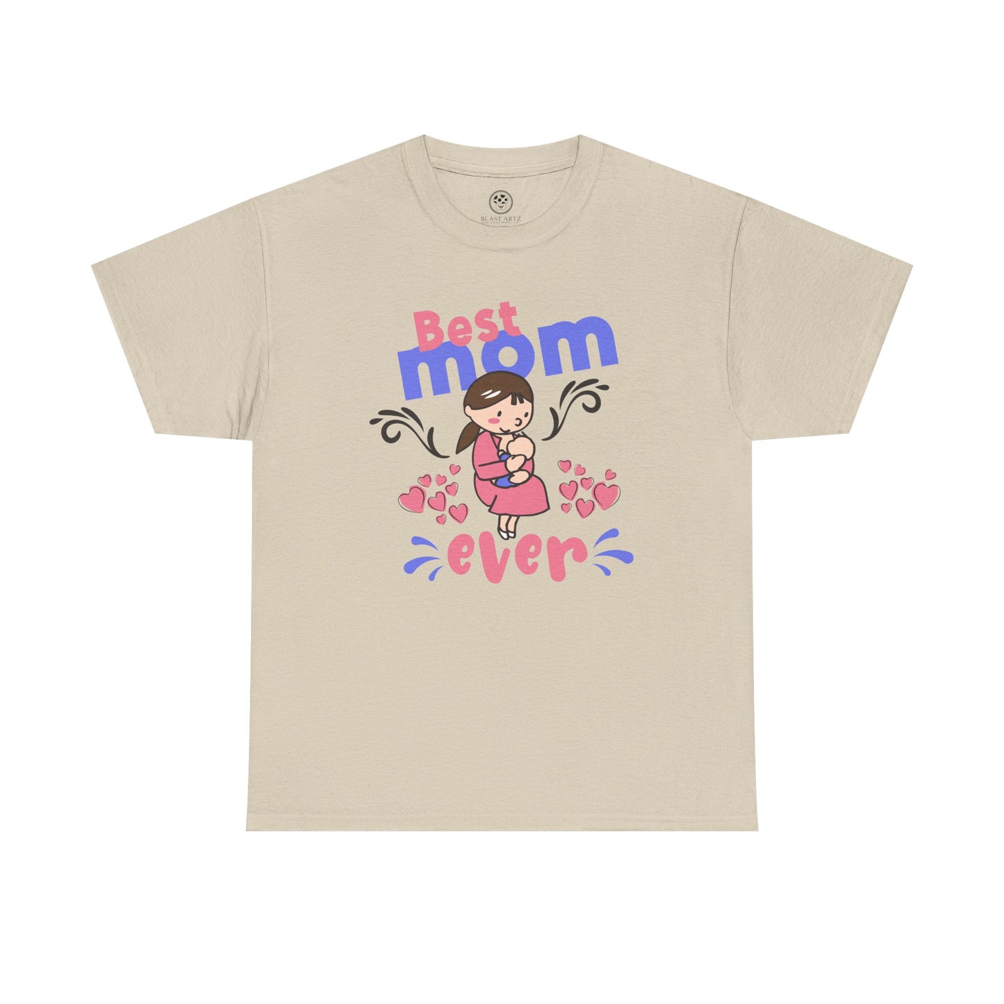 Best Mom Ever Tee – Cute Graphic Mother’s Day Shirt