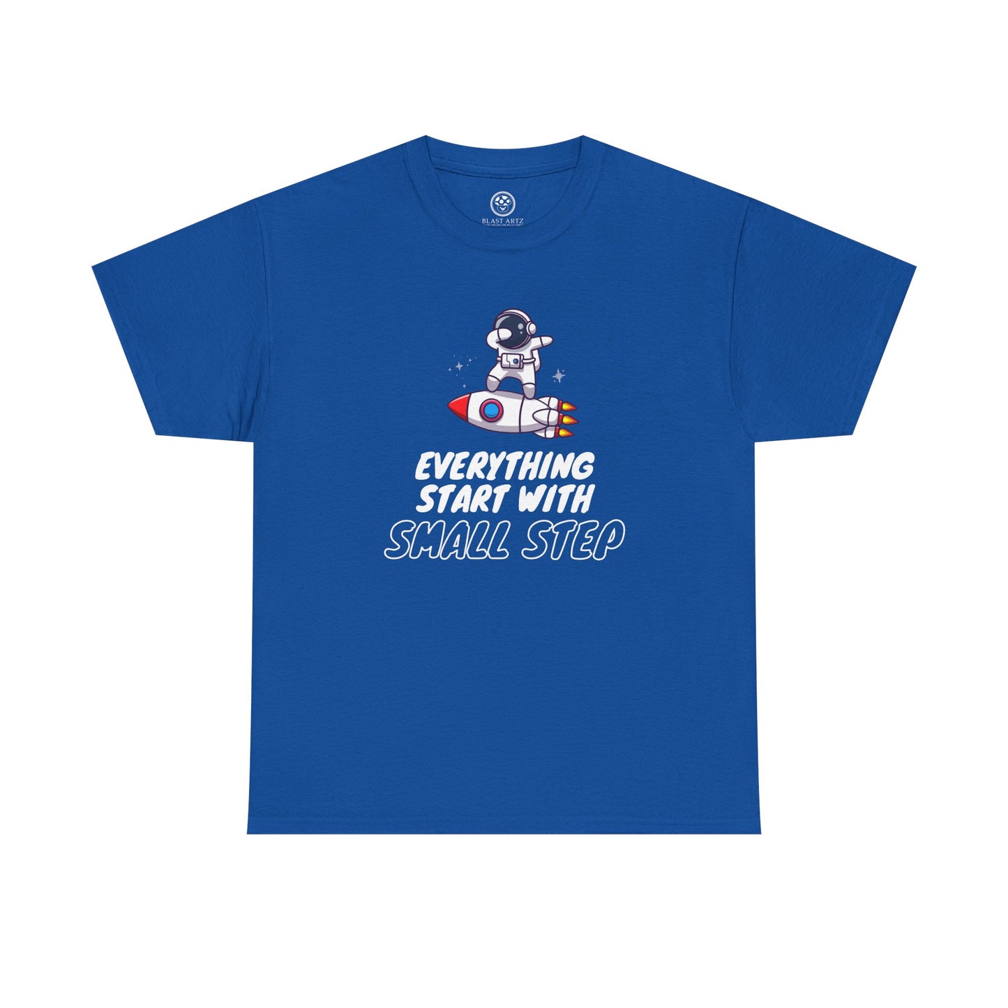Small Step Astronaut Tee – Motivational Space Shirt