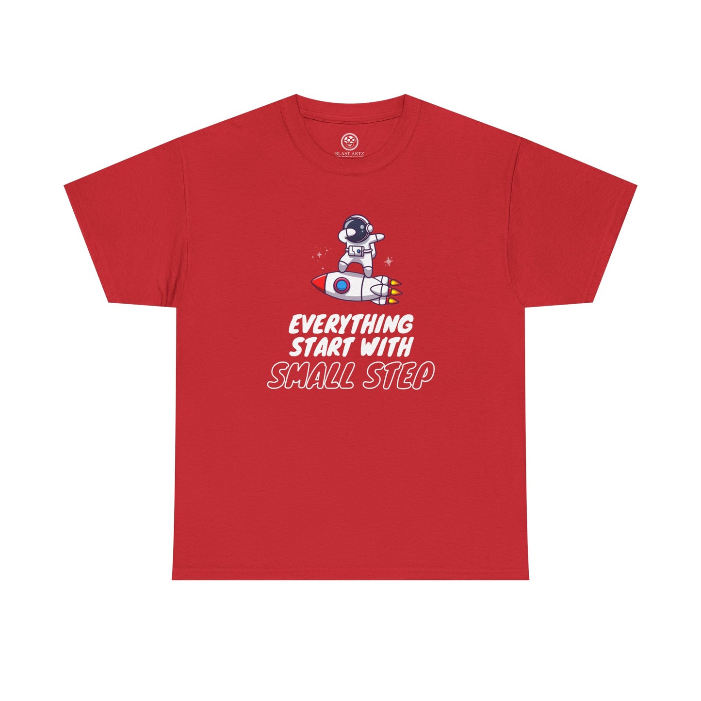 Small Step Astronaut Tee – Motivational Space Shirt