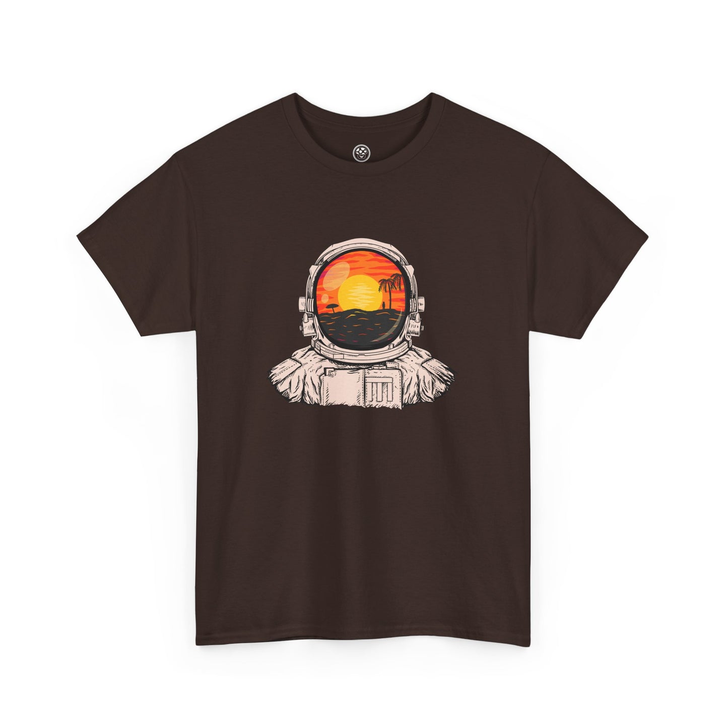 Astronaut Beach T-Shirt – Summer Space Explorer Tee