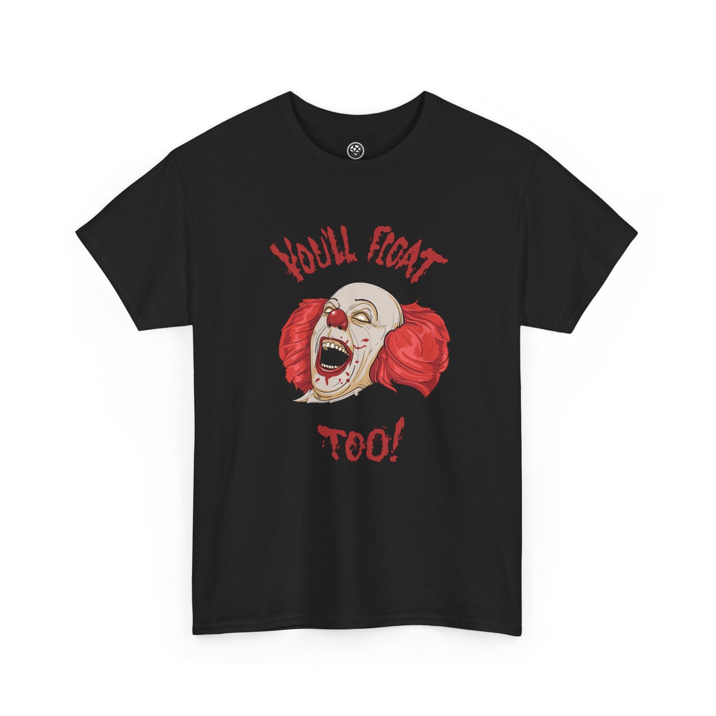 Smiling Nightmare Clown Tee – Sinister Horror Villain Shirt