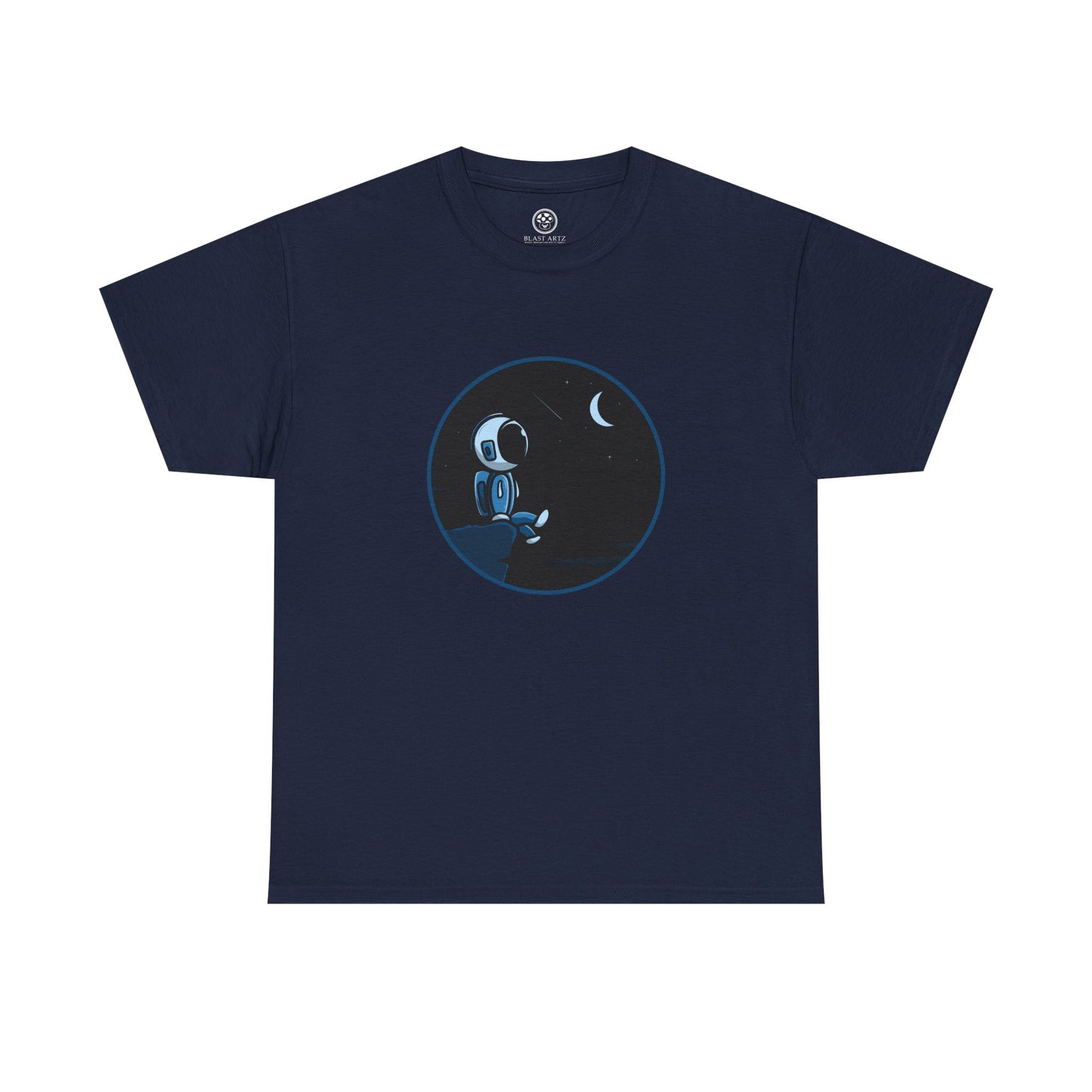 Astronaut Moonlight T-Shirt – Space Dreamer Tee