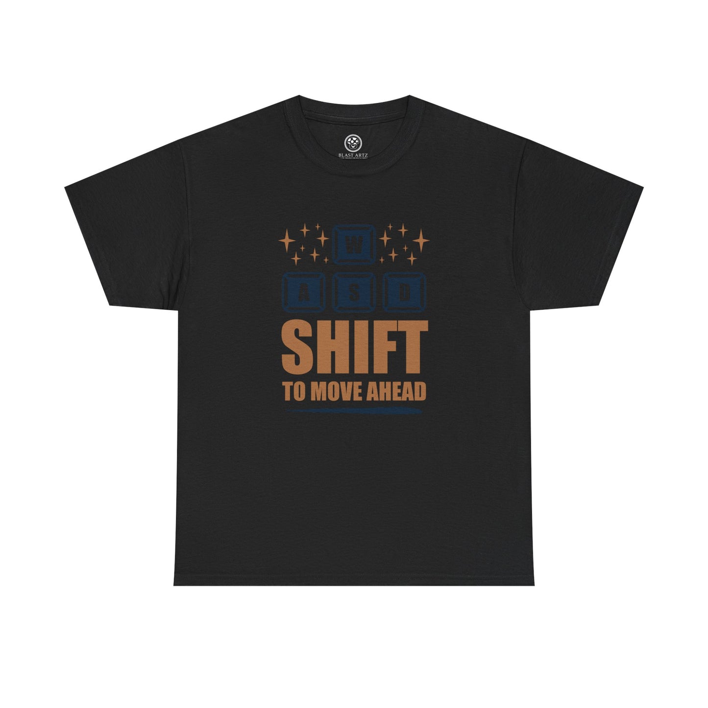 Shift to Move Ahead Tee – Funny PC Gamer Shirt