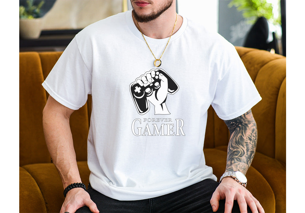 Forever Gamer Tee – Retro Gaming Shirt