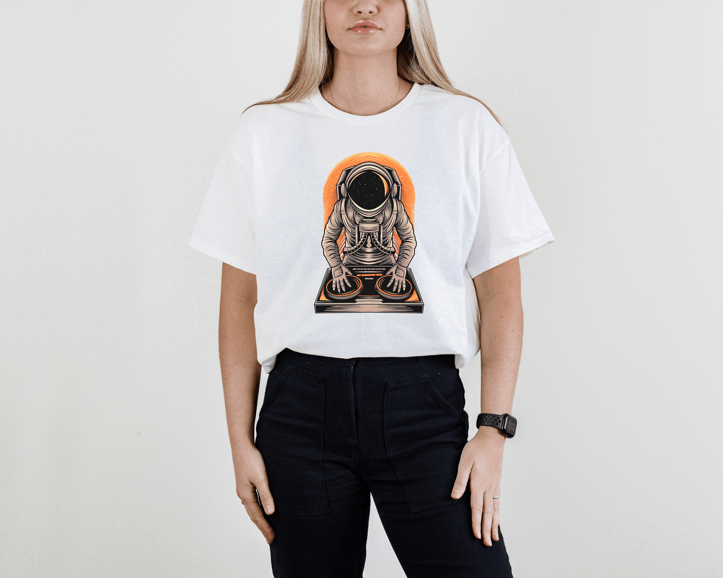 Astronaut DJ Tee - DJ in Space Tee