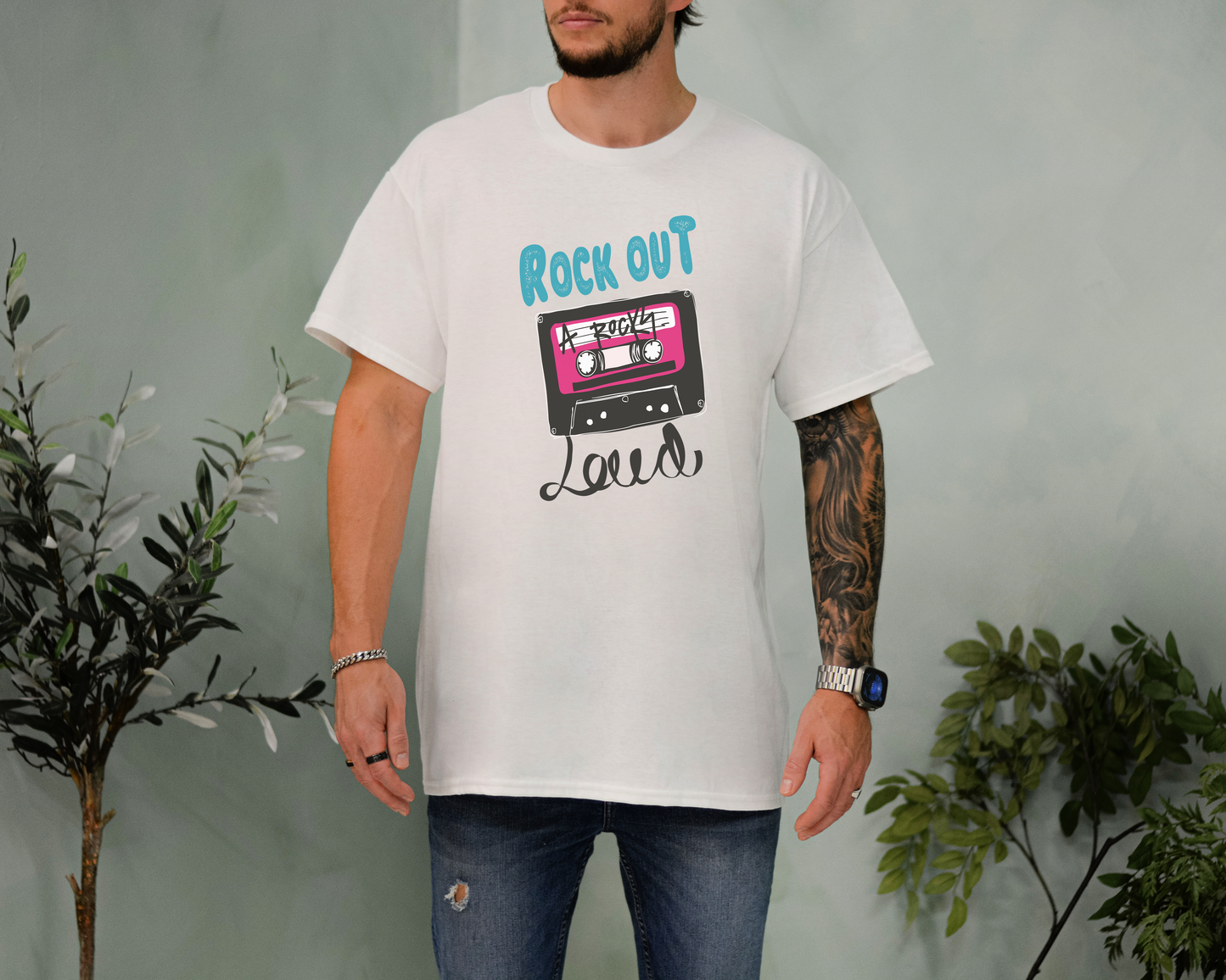 Rock Out Tee – Music and Adventure Graphic Shirt