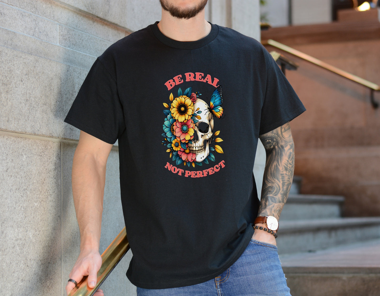 Be Real Tee – Masked Identity Graphic Shirt
