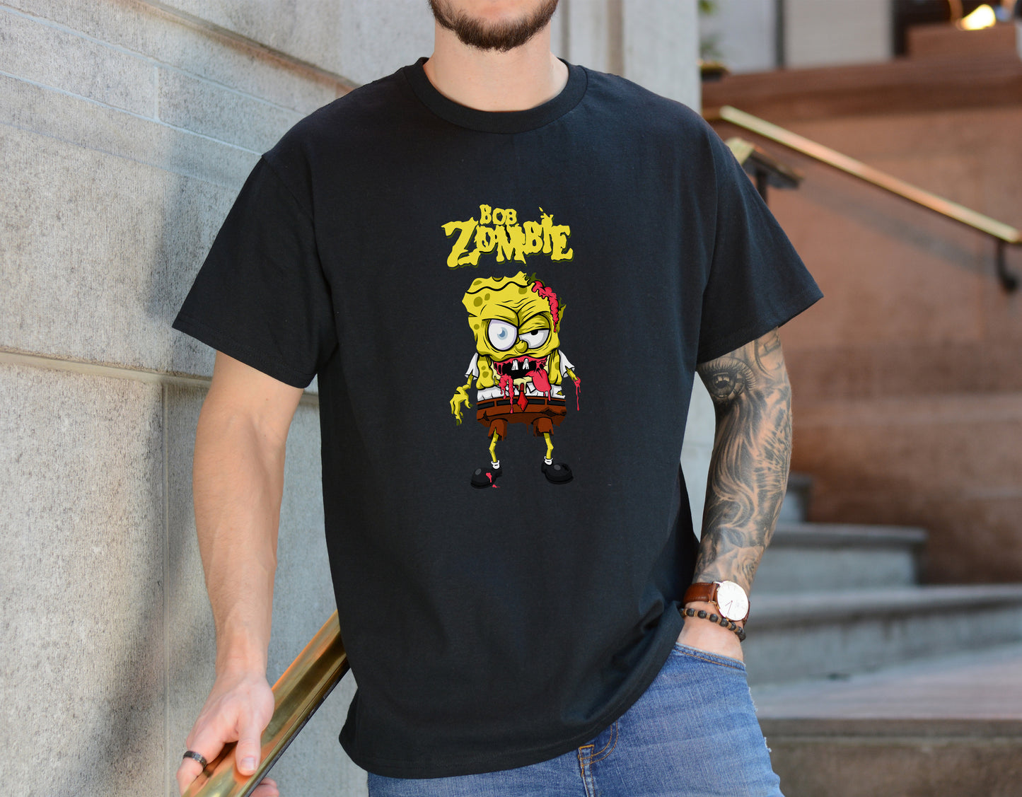Bob Zombie Tee – Funny Undead Parody Shirt