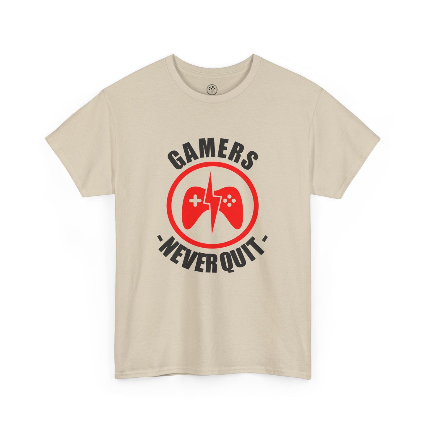 Gamers Never Quit Tee – Motivational Gamer Shirt