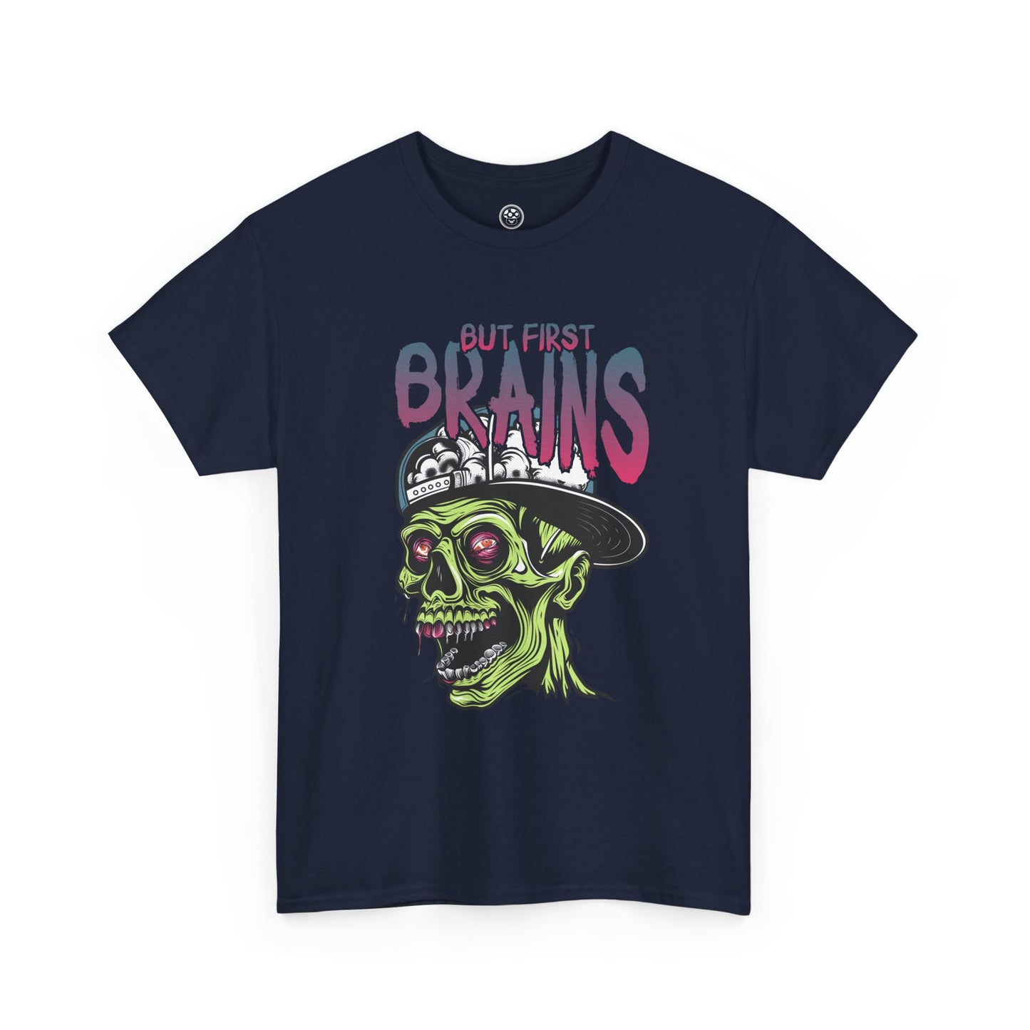 First Brains Zombie Tee – Creepy Horror Undead Shirt